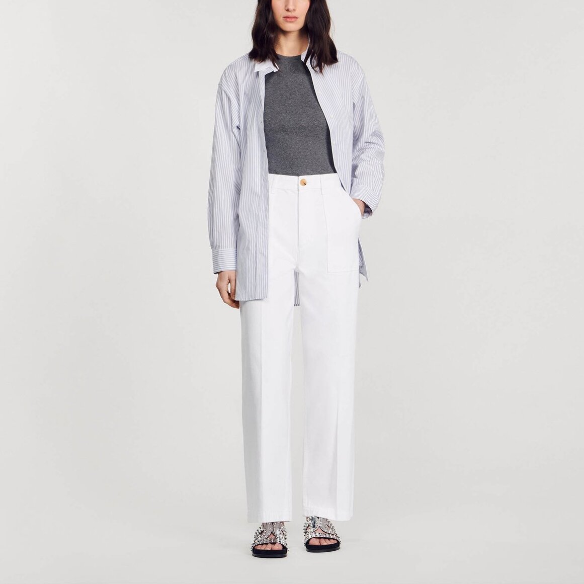 Jean à grandes poches Sandro seconde main