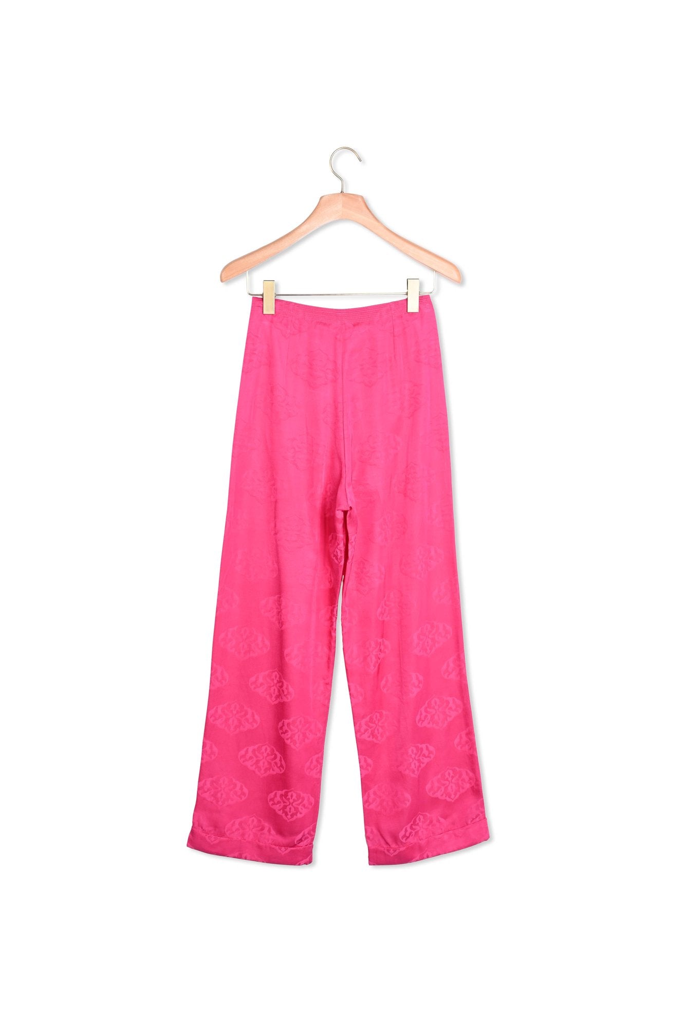 Pantalon large en jacquard Sandro seconde main