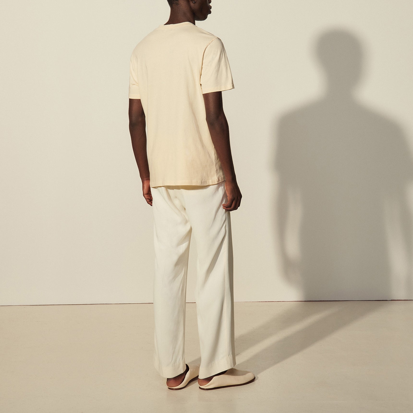 T-shirt en coton à broderie Sandro seconde main