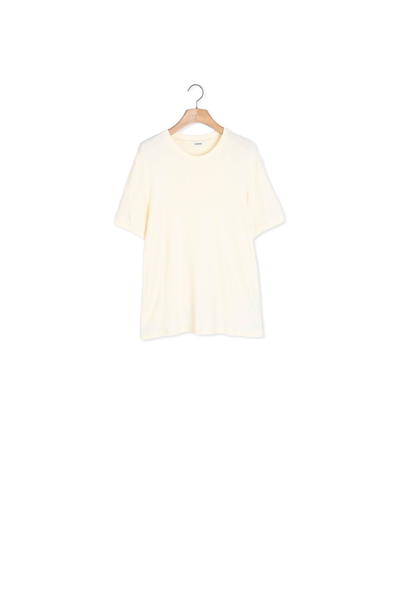 Tee-shirt col rond Sandro seconde main