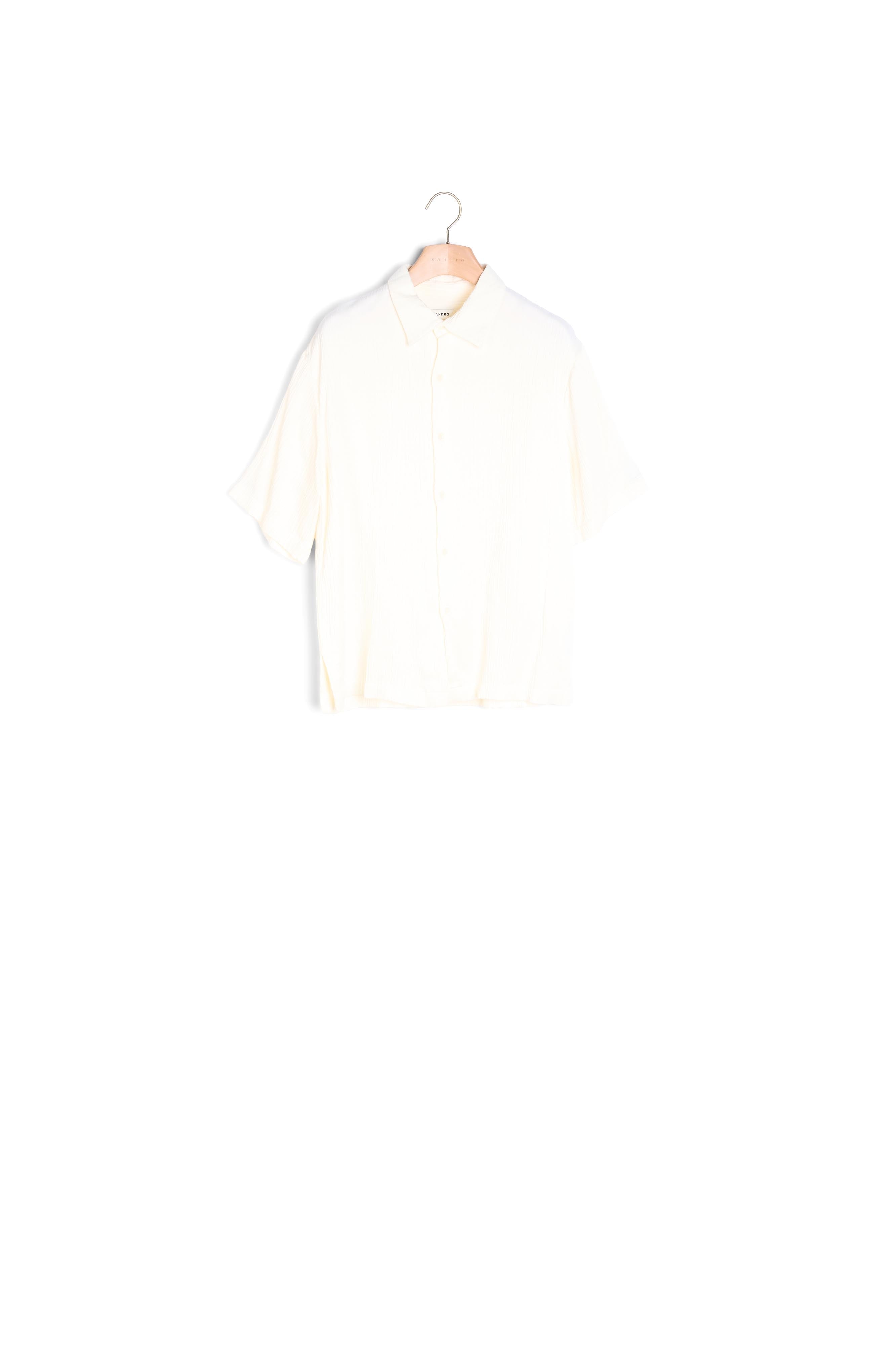 Chemise Ecru Sandro seconde main