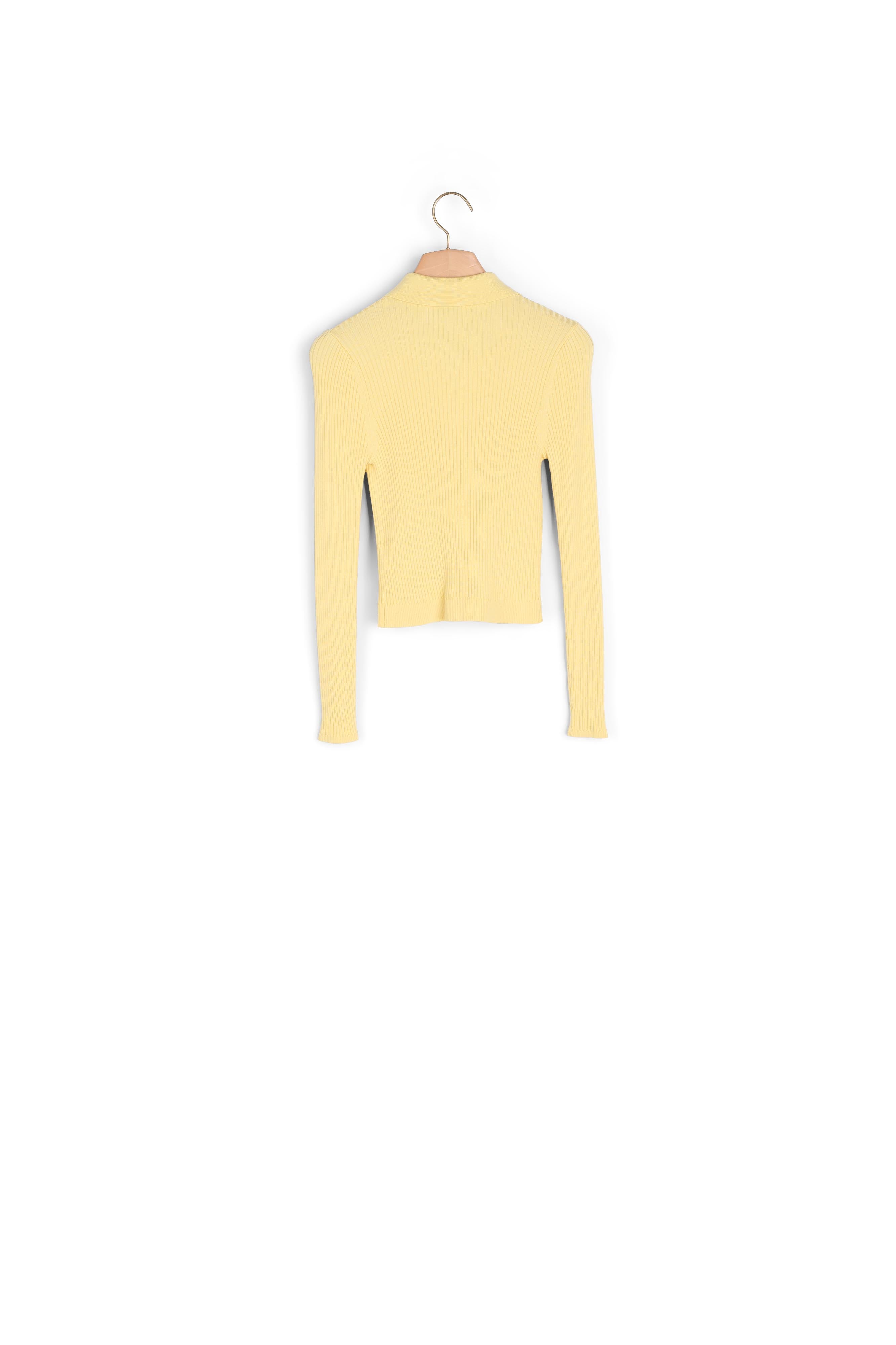 Cardigan court côtelé Sandro seconde main