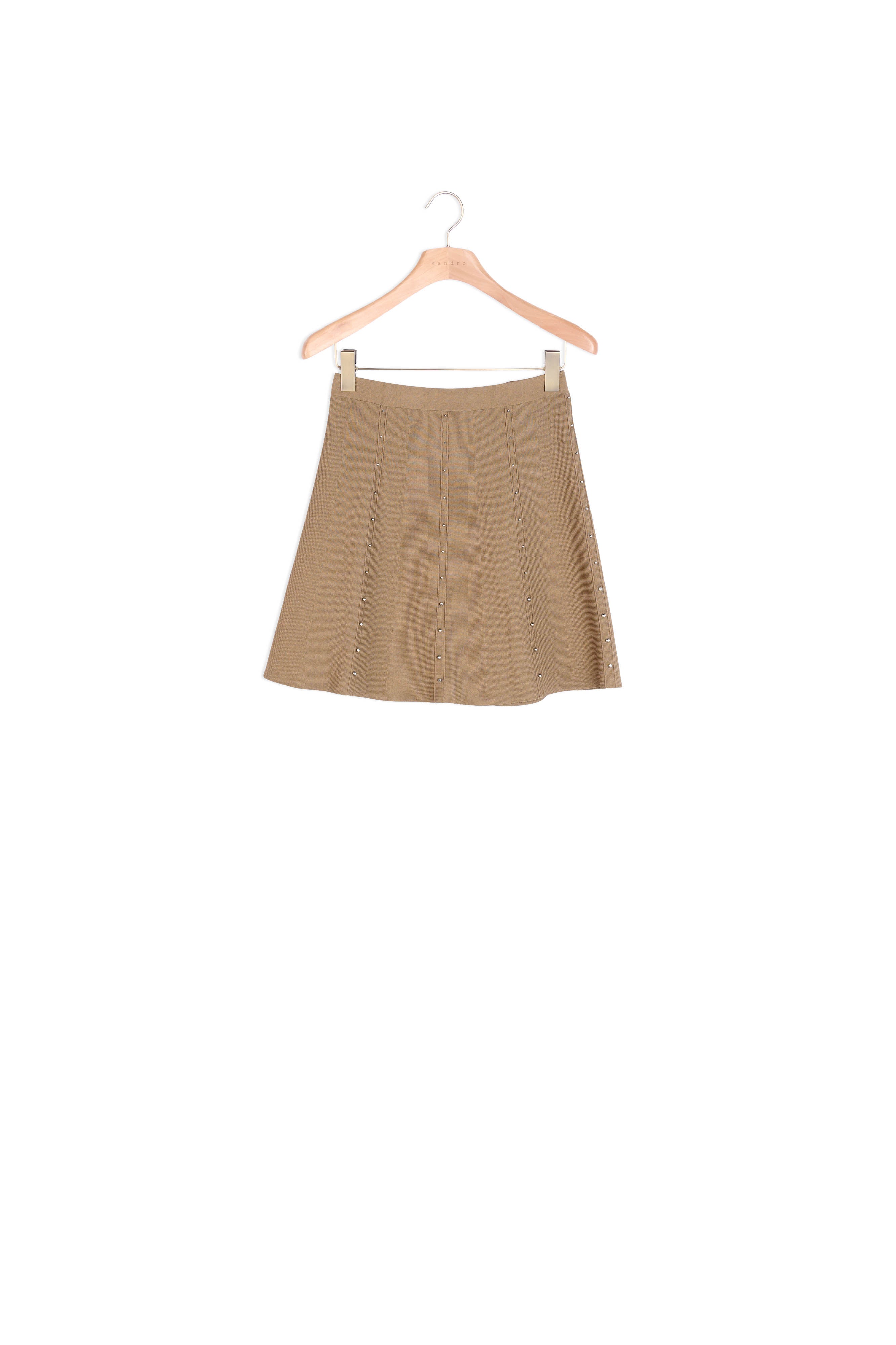 Jupe en Maille élastiquée perlée Sandro seconde main