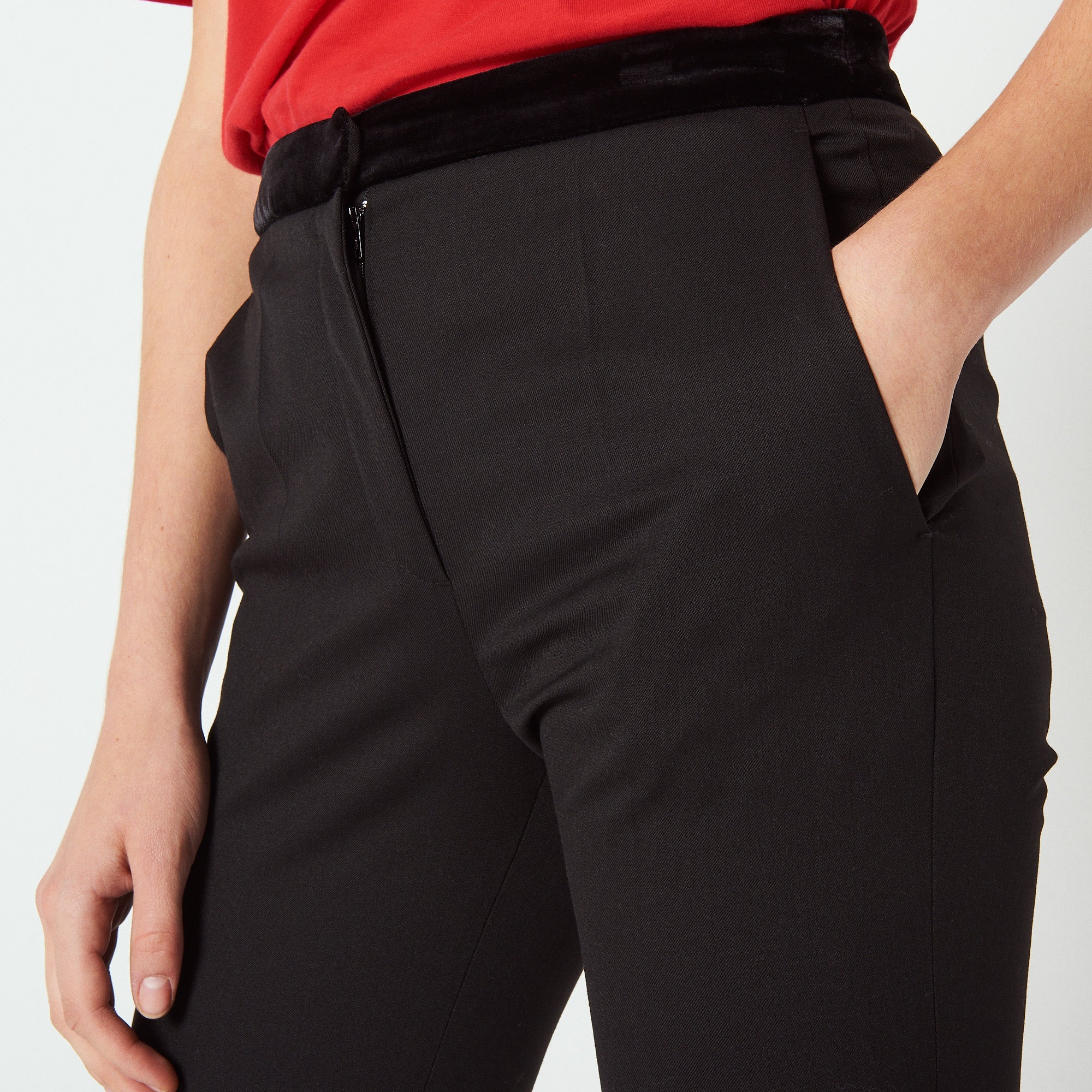 Pantalon de costume droit Sandro seconde main