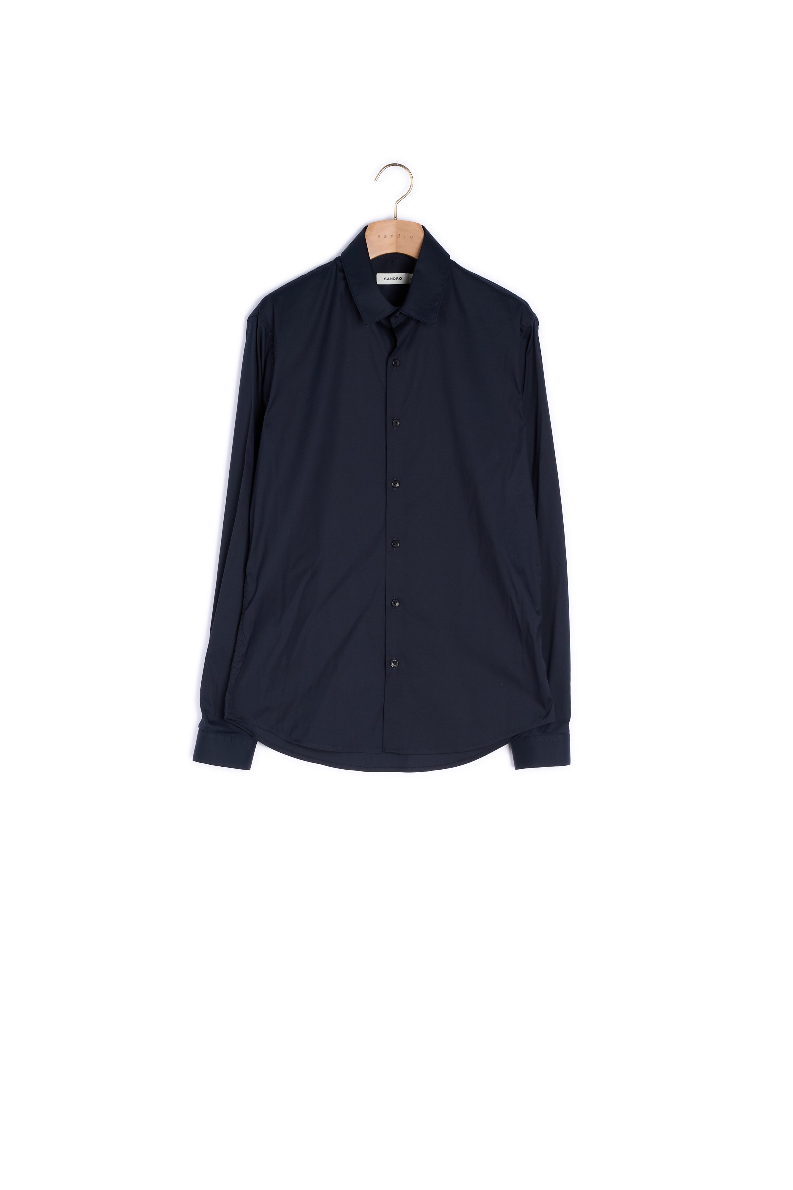 Chemise en coton stretch Sandro seconde main