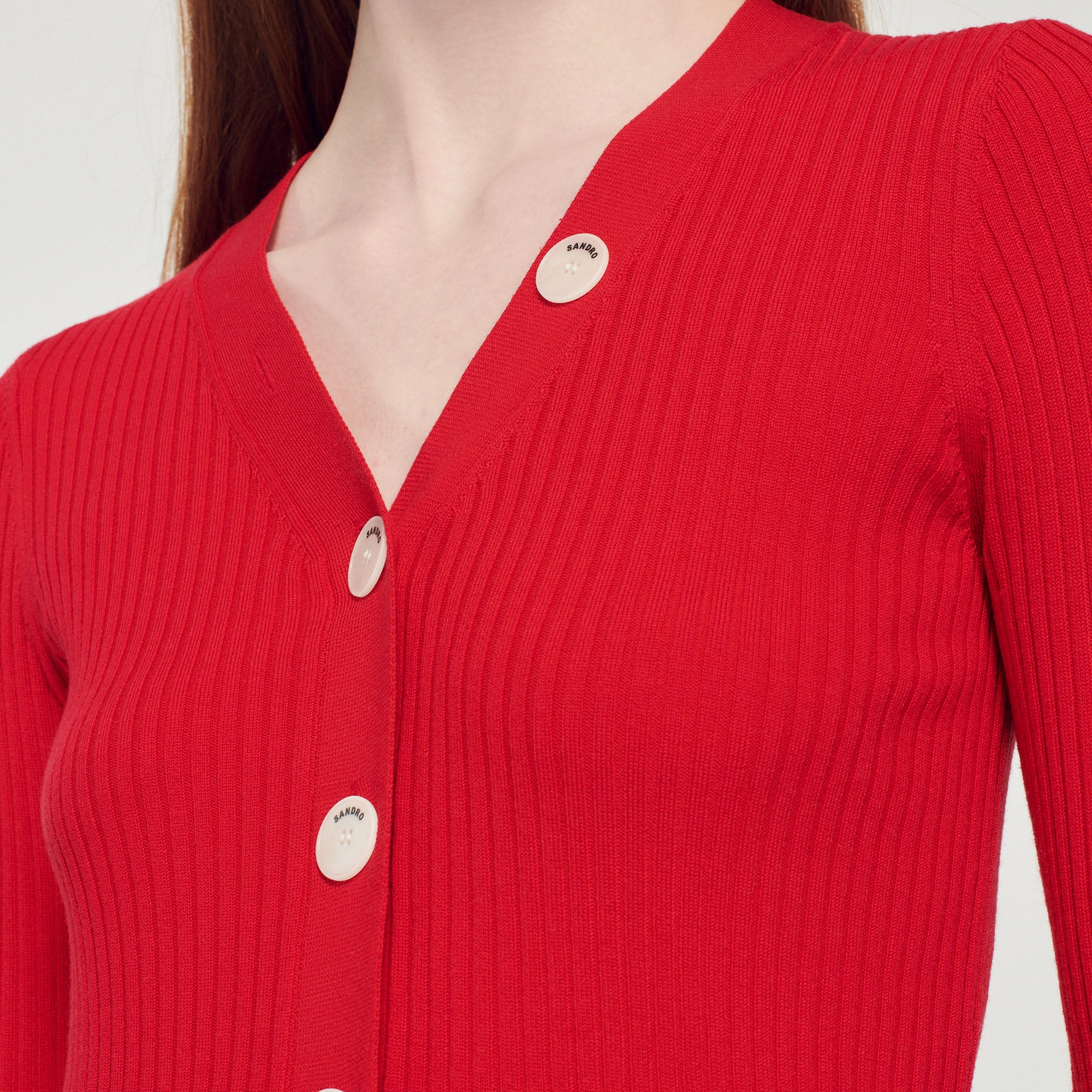 Cardigan en Maille Sandro seconde main