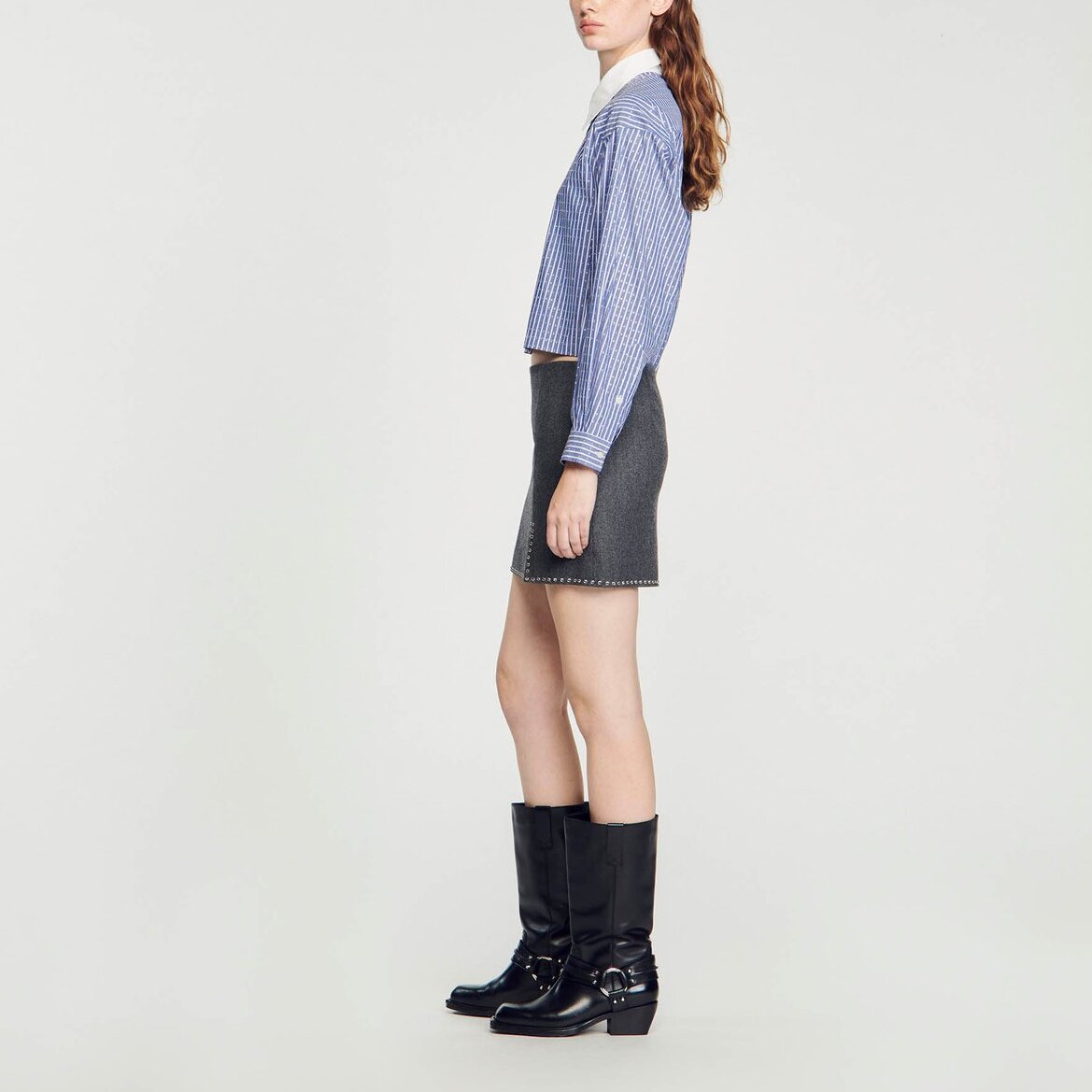 Mini Jupe fendue Sandro seconde main