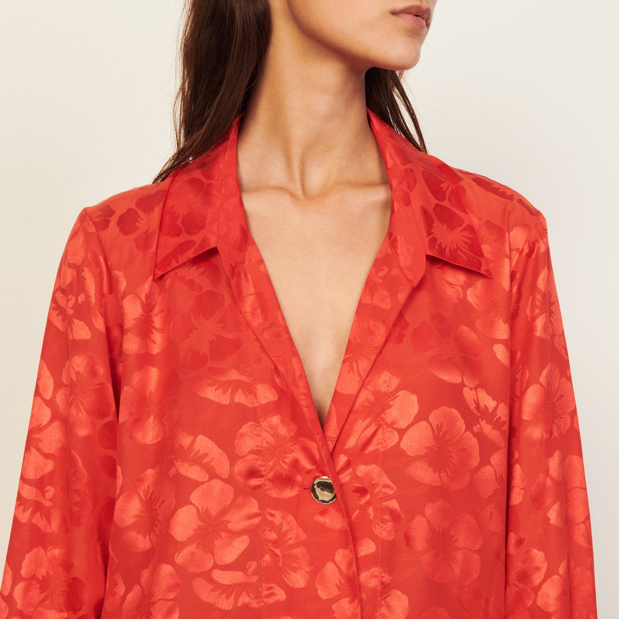 Robe esprit Chemise Sandro seconde main