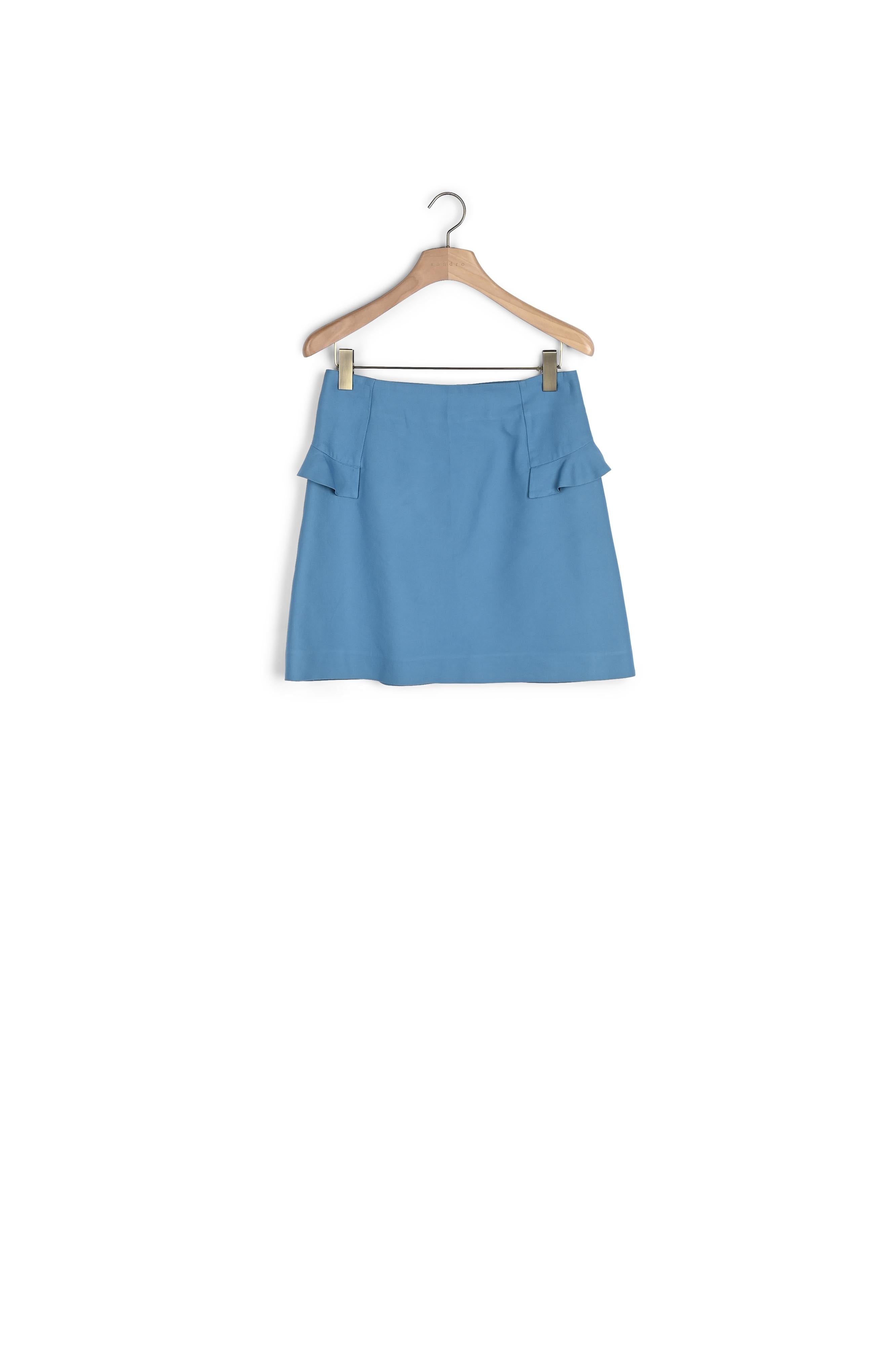 Jupe courte avec volant sur les côtés Sandro seconde main