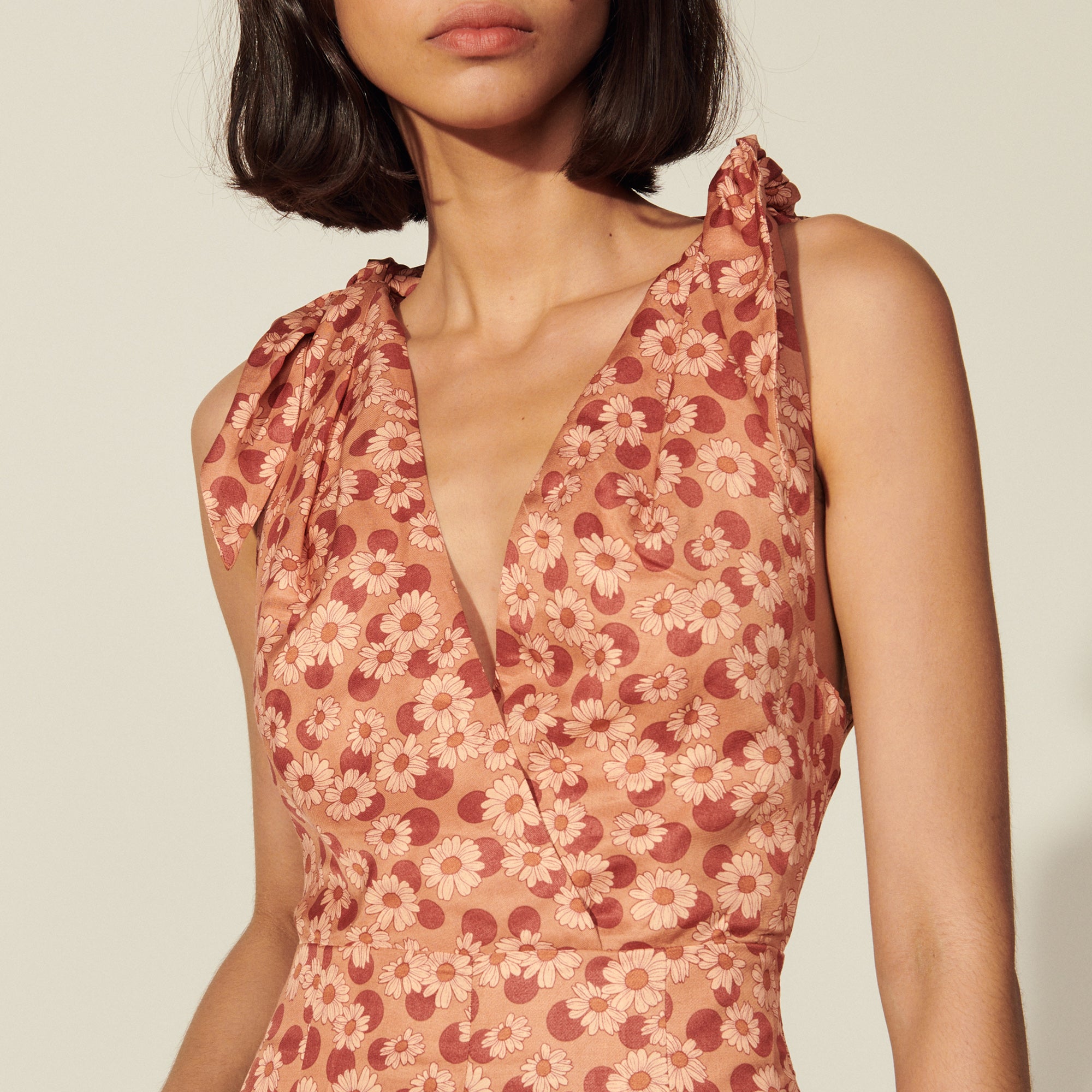 Combinaison Pantalon imprimée Sandro seconde main