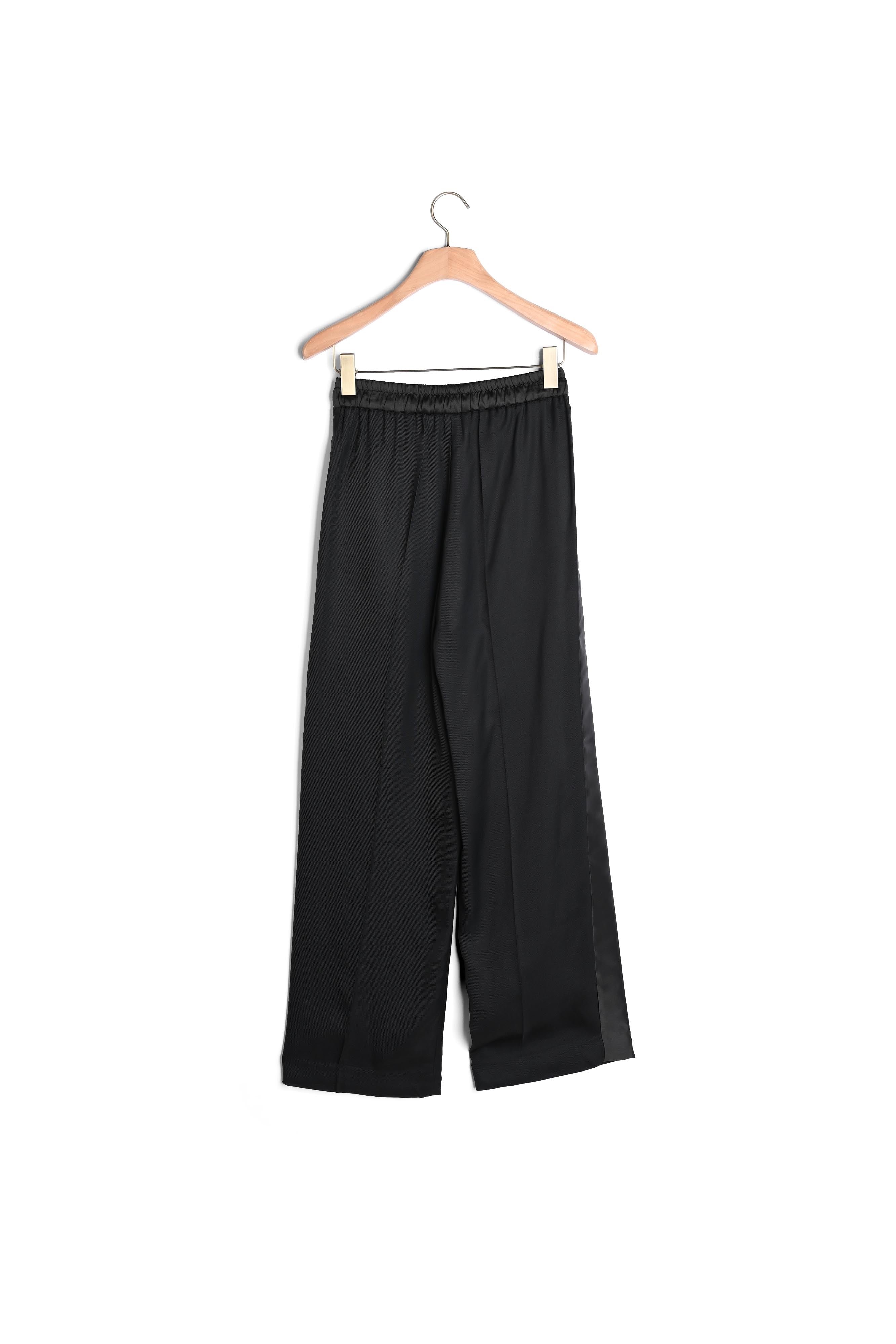 Pantalon large à bande latérale satinée Sandro seconde main