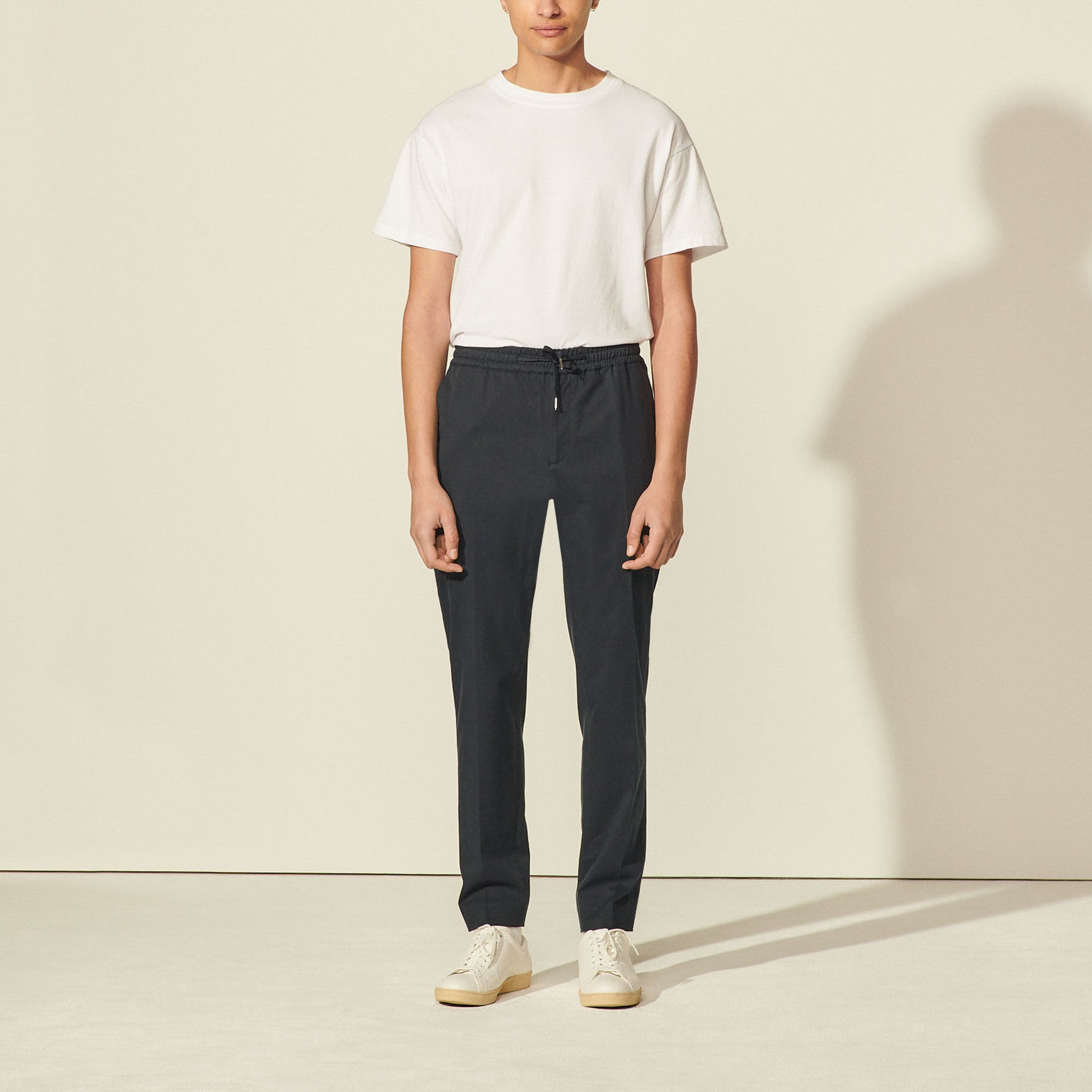 Pantalon à la ceinture élastique Sandro seconde main