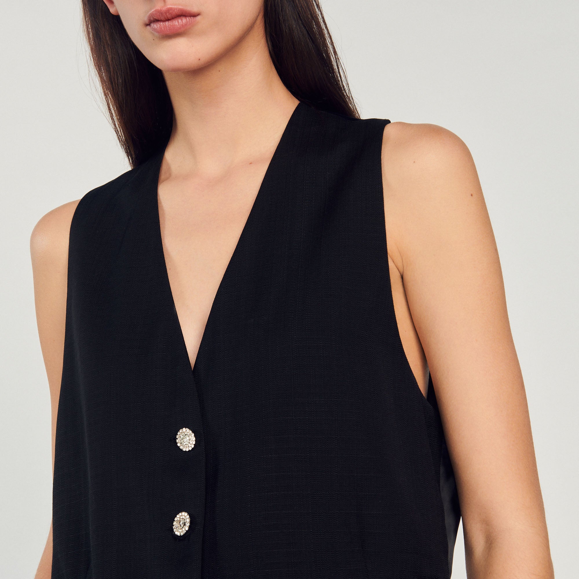 Gilet d'homme à strass Sandro seconde main