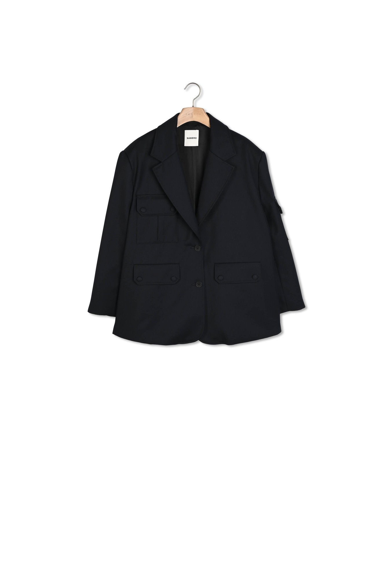 Veste de costume oversize Sandro seconde main