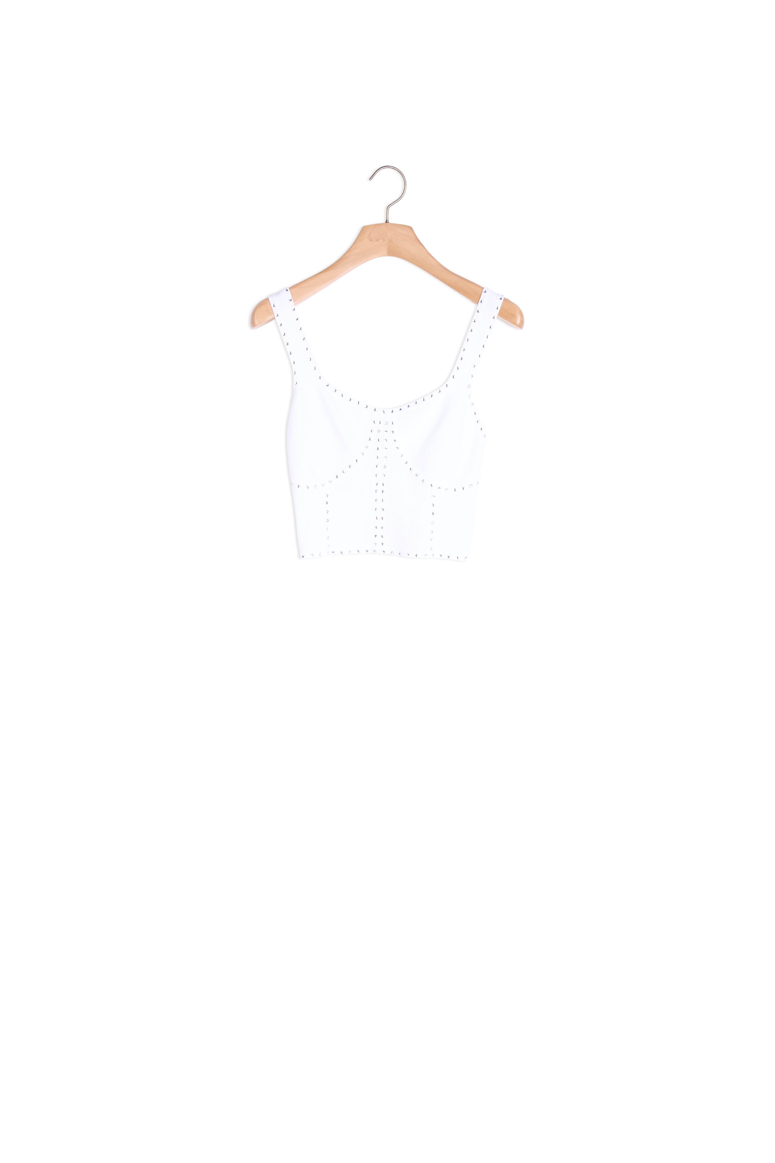 Top court en Maille strassé Sandro seconde main