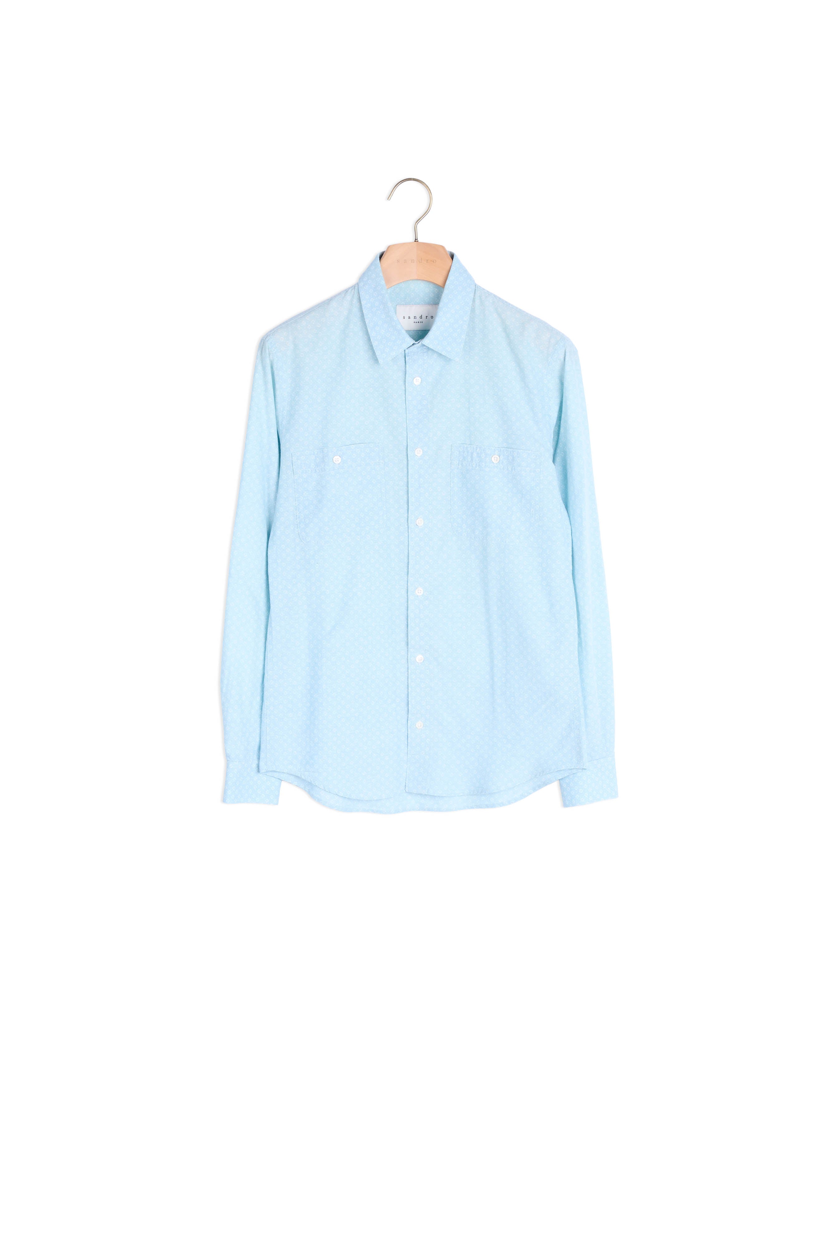 Chemise Bleu ciel Sandro seconde main