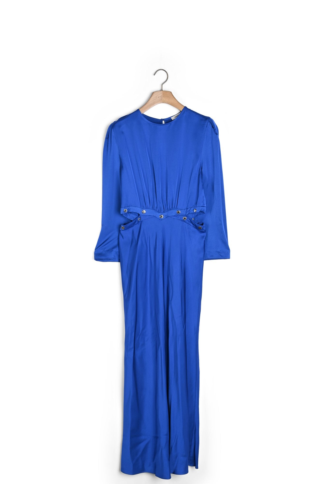 Robe longue satinée Sandro seconde main