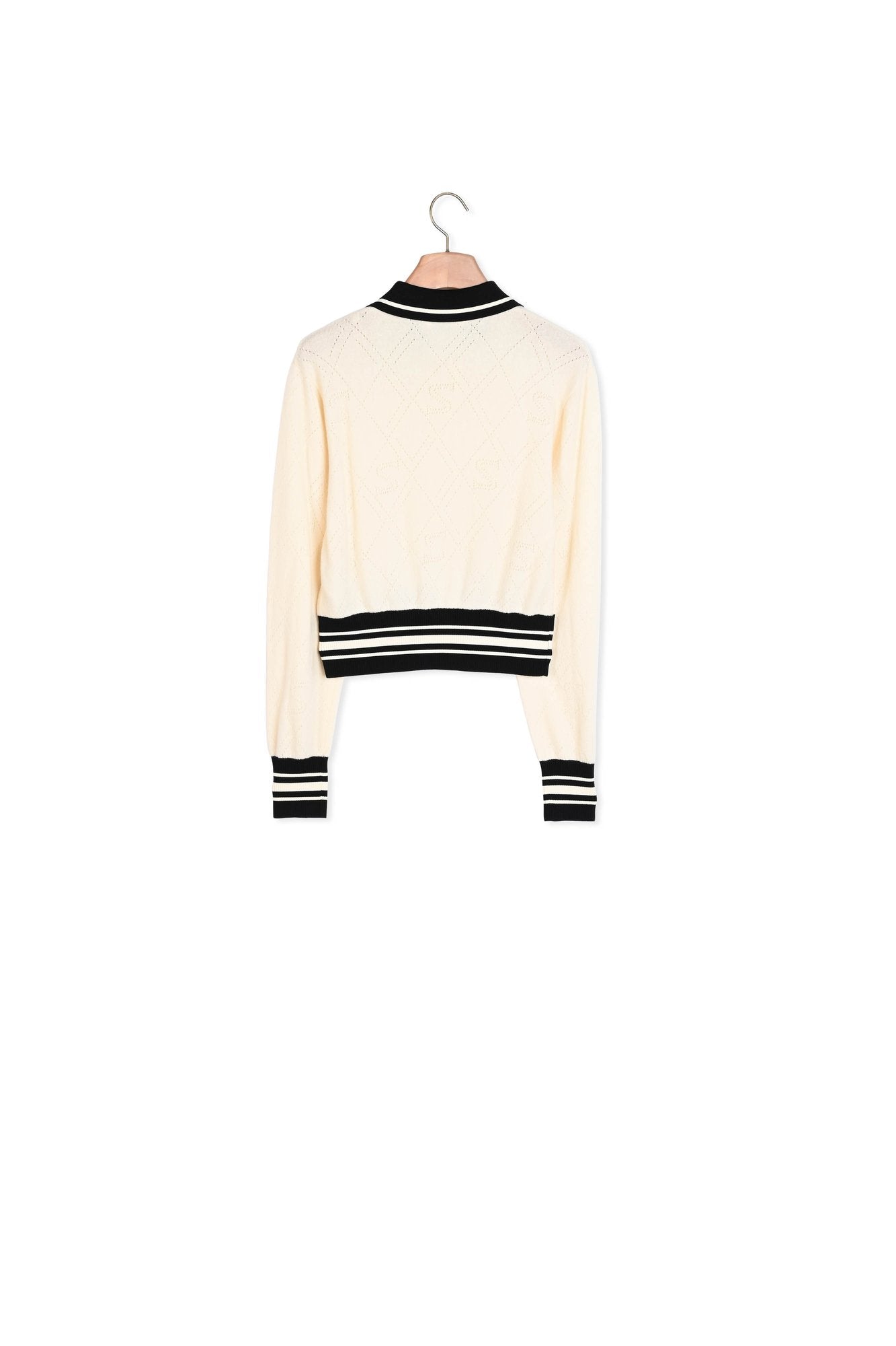 Cardigan bicolore Sandro seconde main