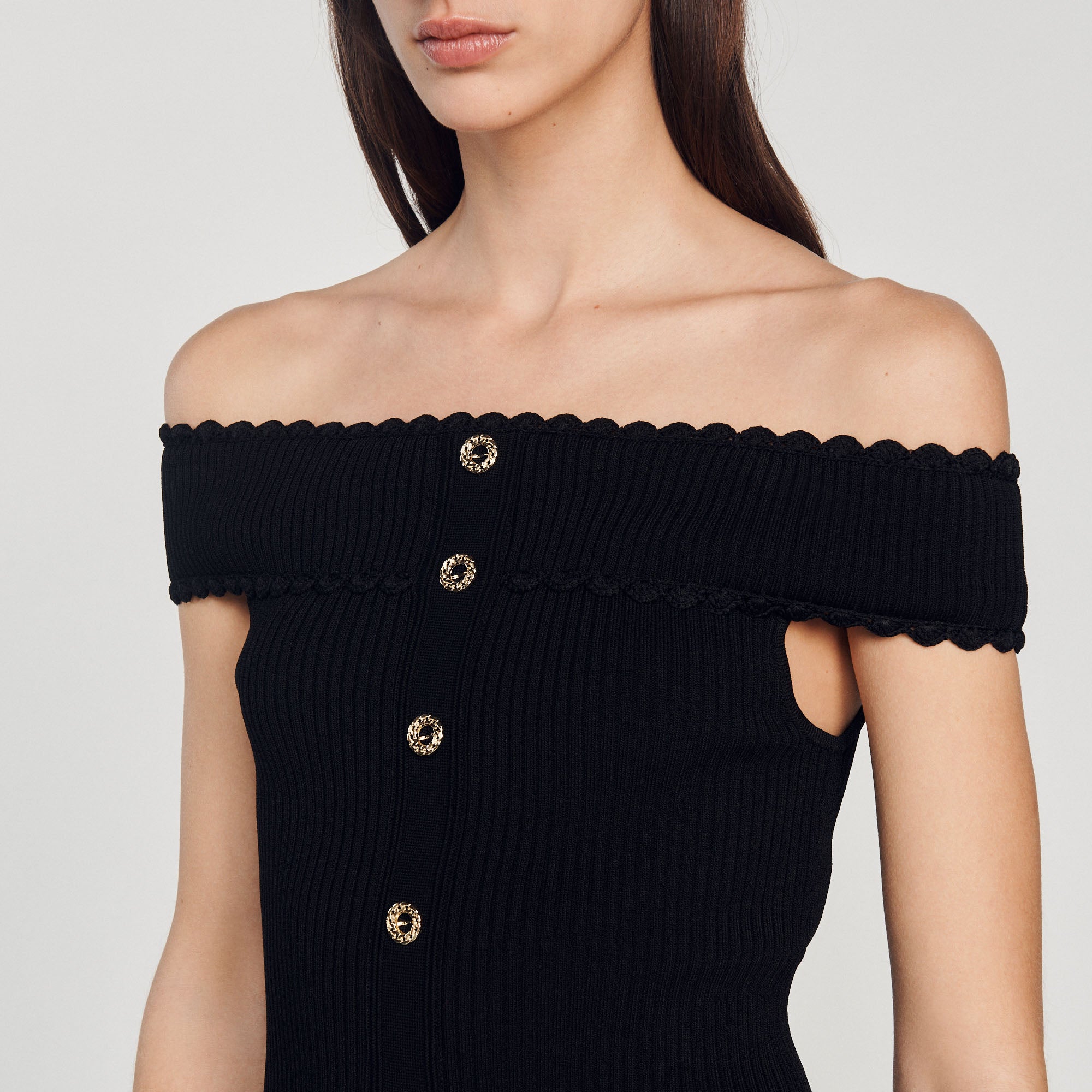 Top court en Maille Sandro seconde main