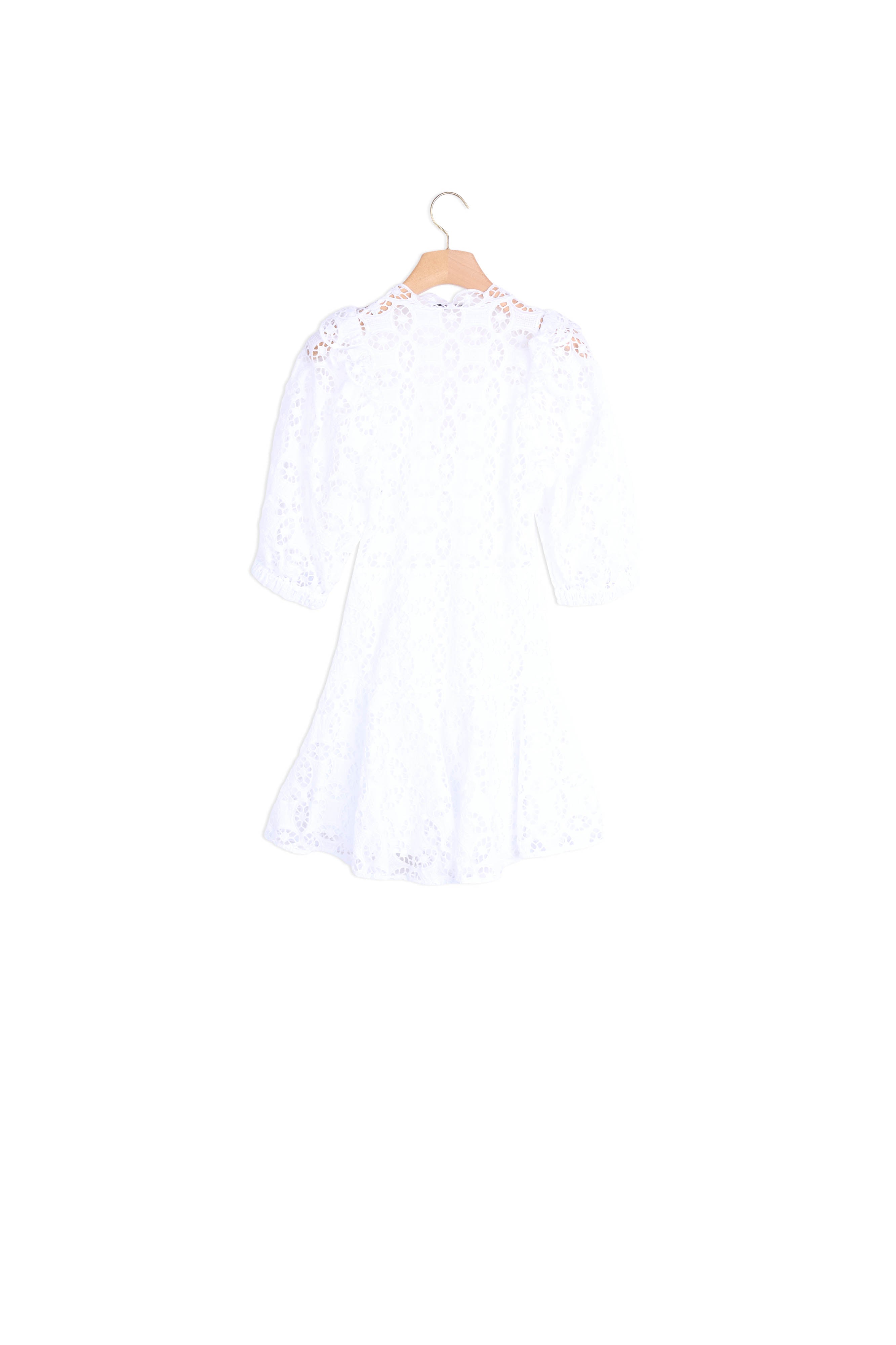 Robe blanc Sandro seconde main