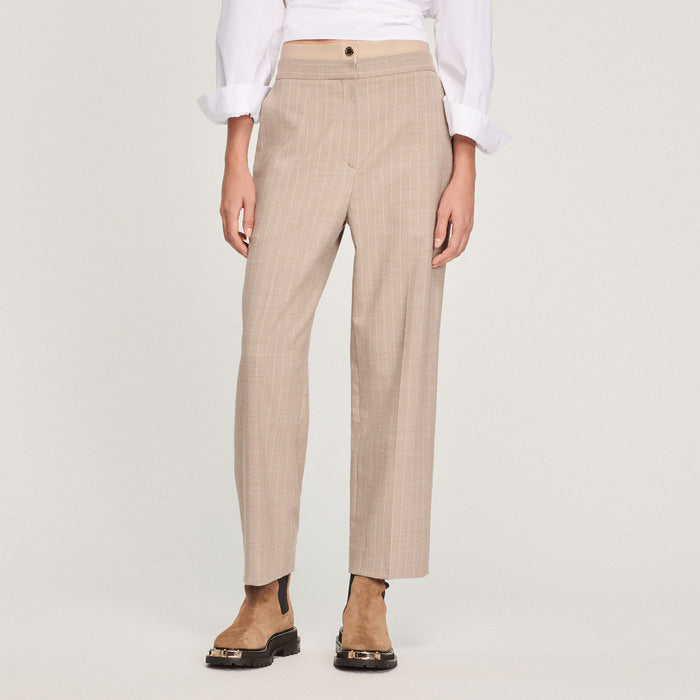 Pantalon à rayures Sandro seconde main