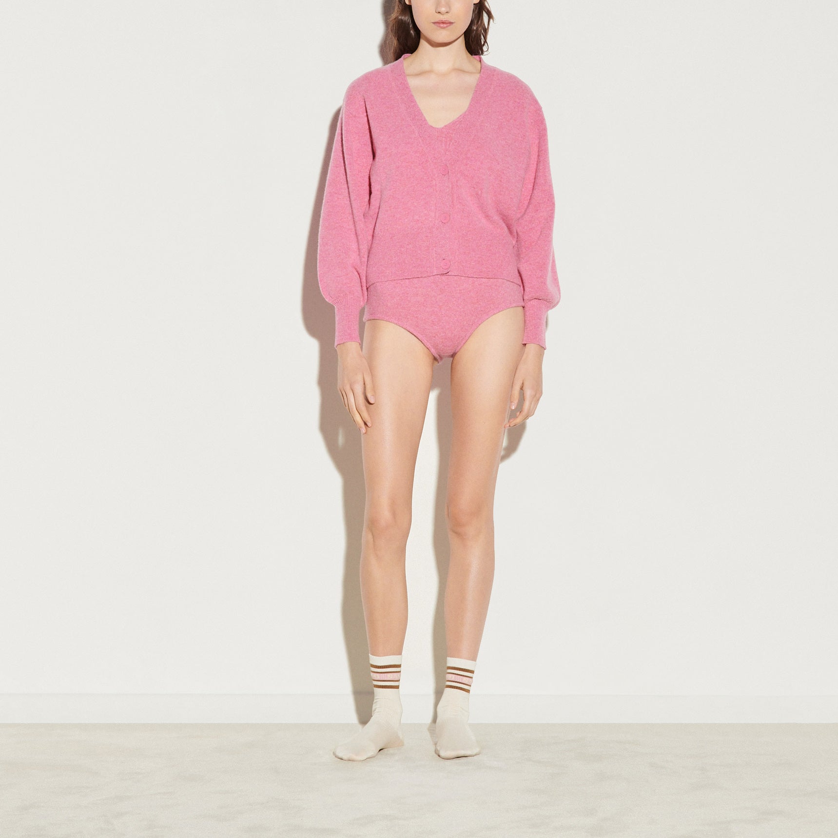 Cardigan twinset en laine Sandro seconde main