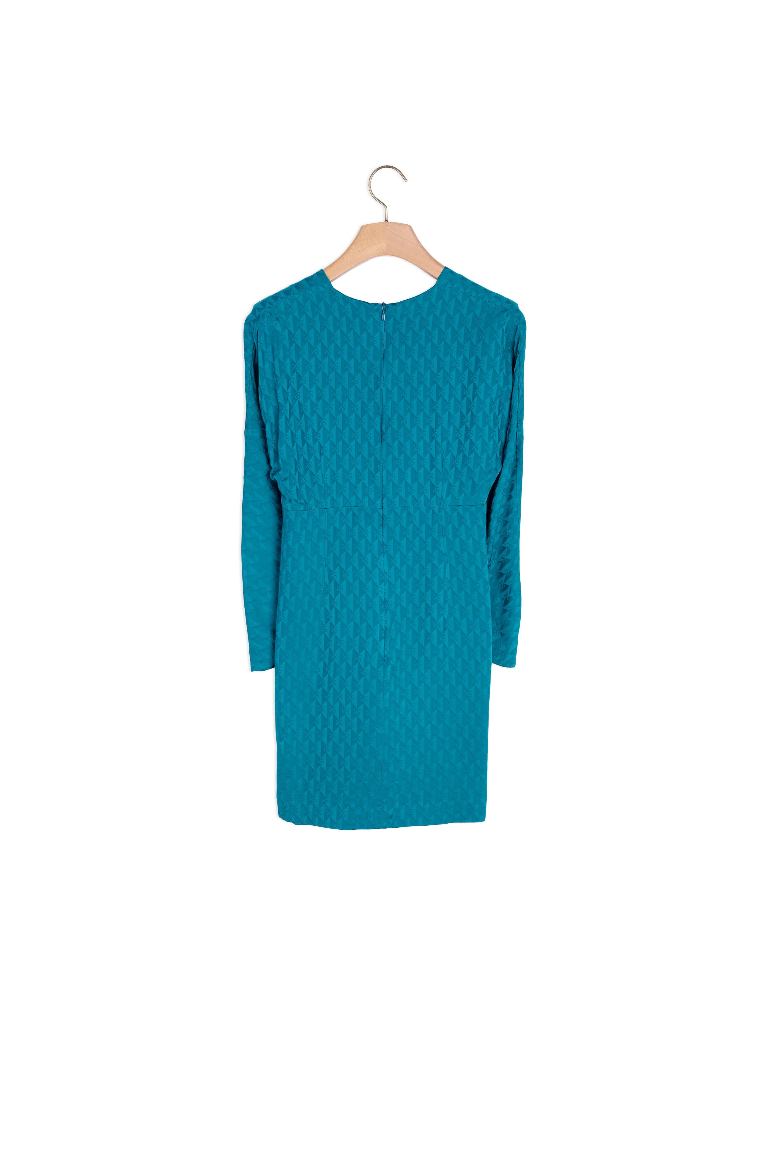 Robe courte en jacquard double S Sandro seconde main