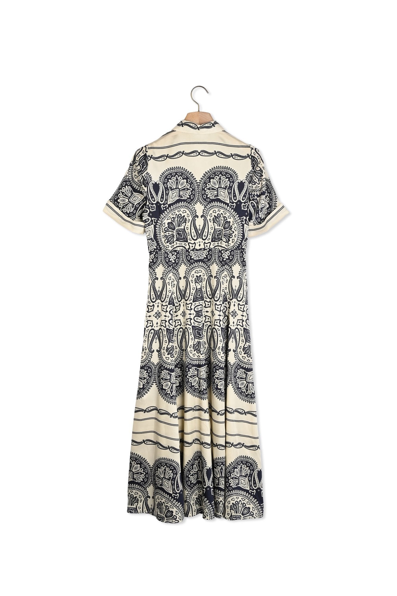 Robe longue imprimée Sandro seconde main