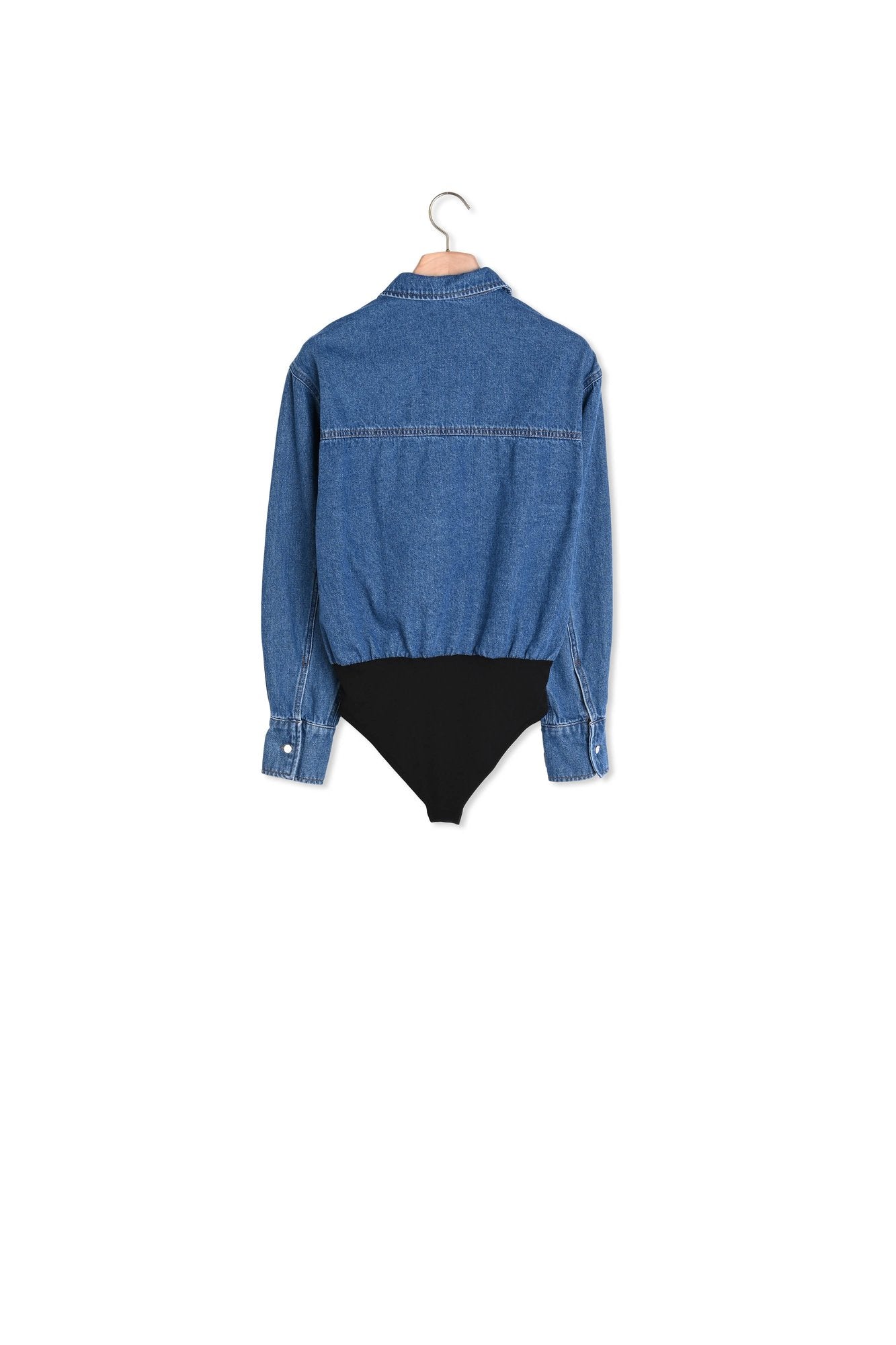 Chemise body en Jean Sandro seconde main