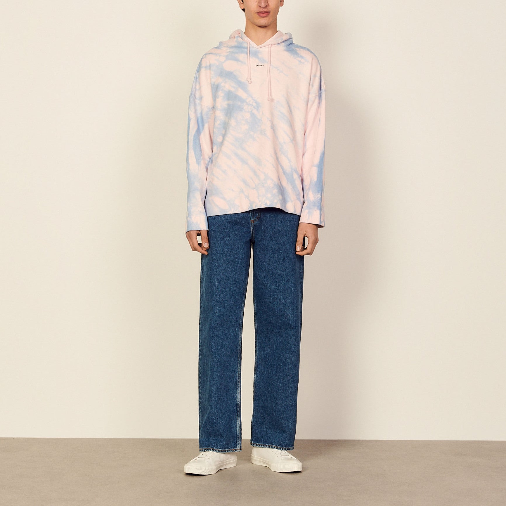 Hoodie tie and dye Sandro seconde main