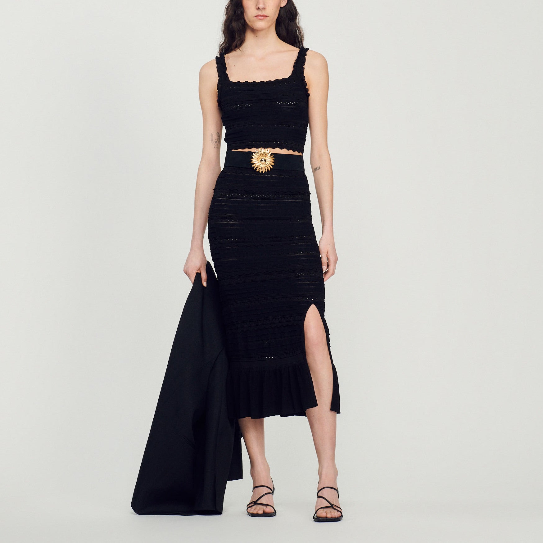 Brassière en Maille Sandro seconde main