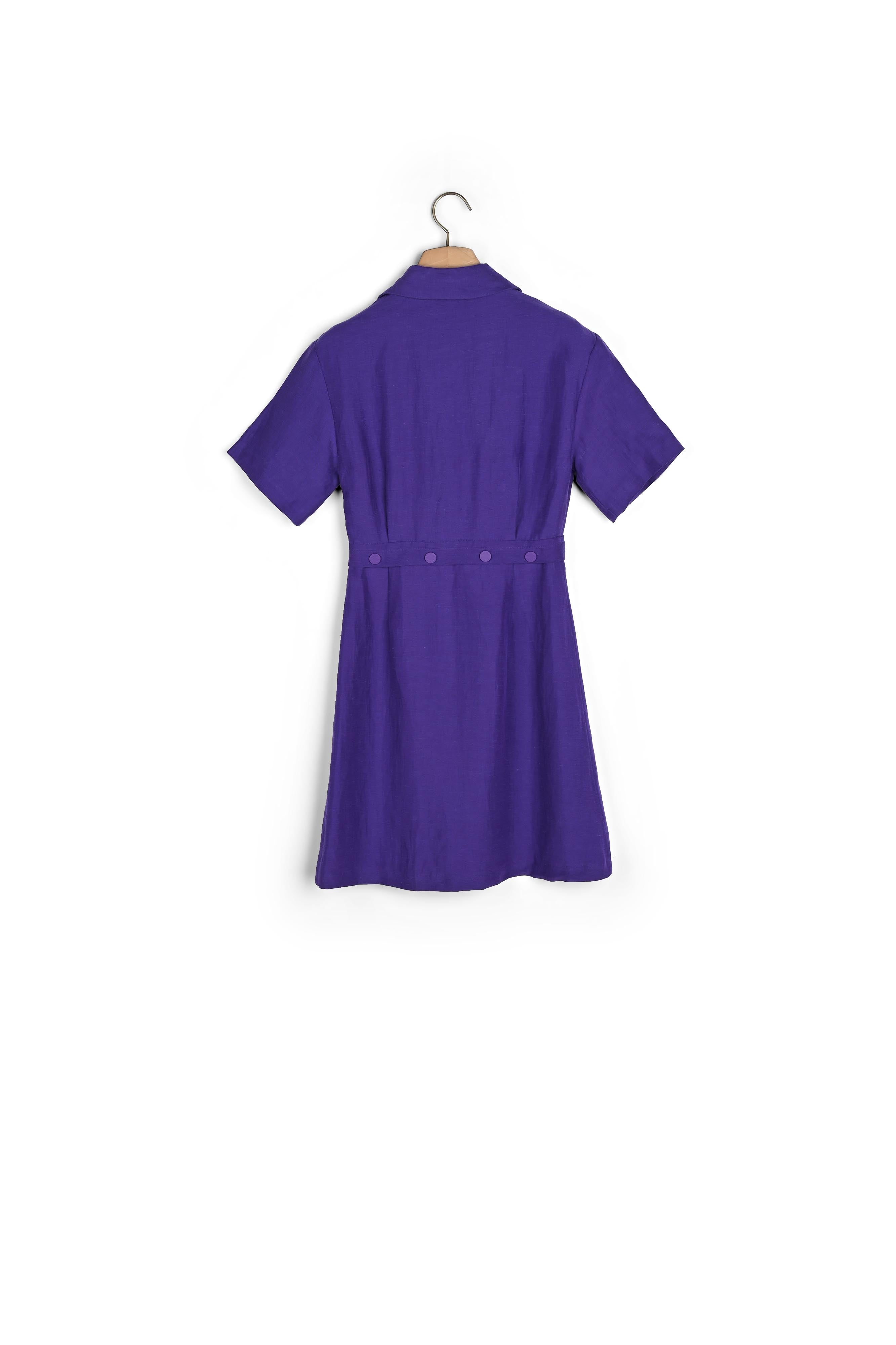 Robe courte à col Chemise Sandro seconde main