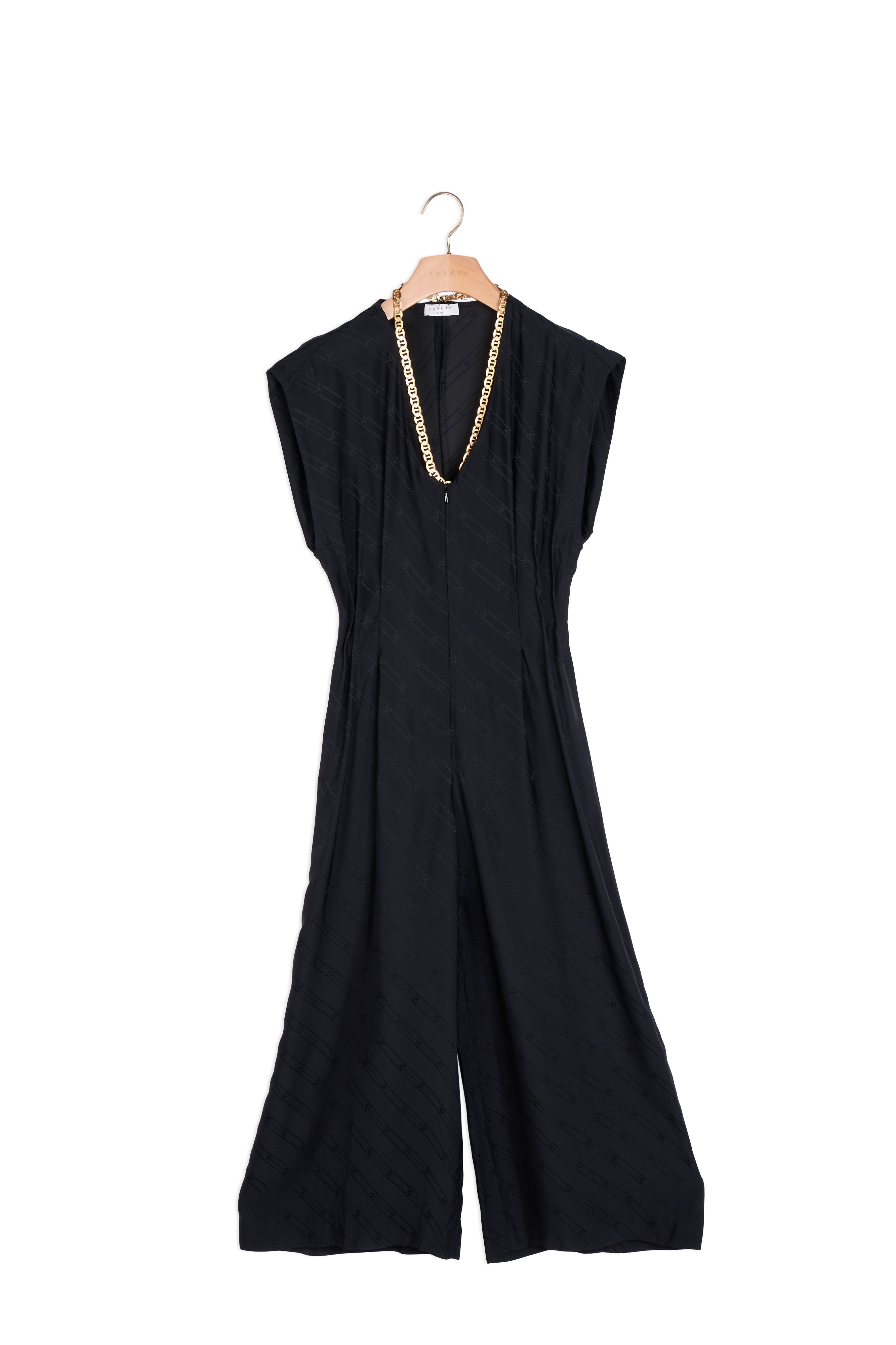 Combinaison Pantalon en tissu jacquard Sandro seconde main