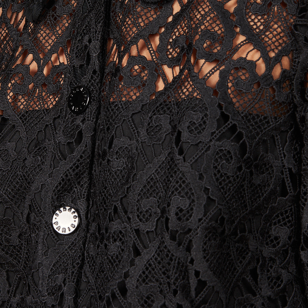 Robe Manteau en guipure Sandro seconde main