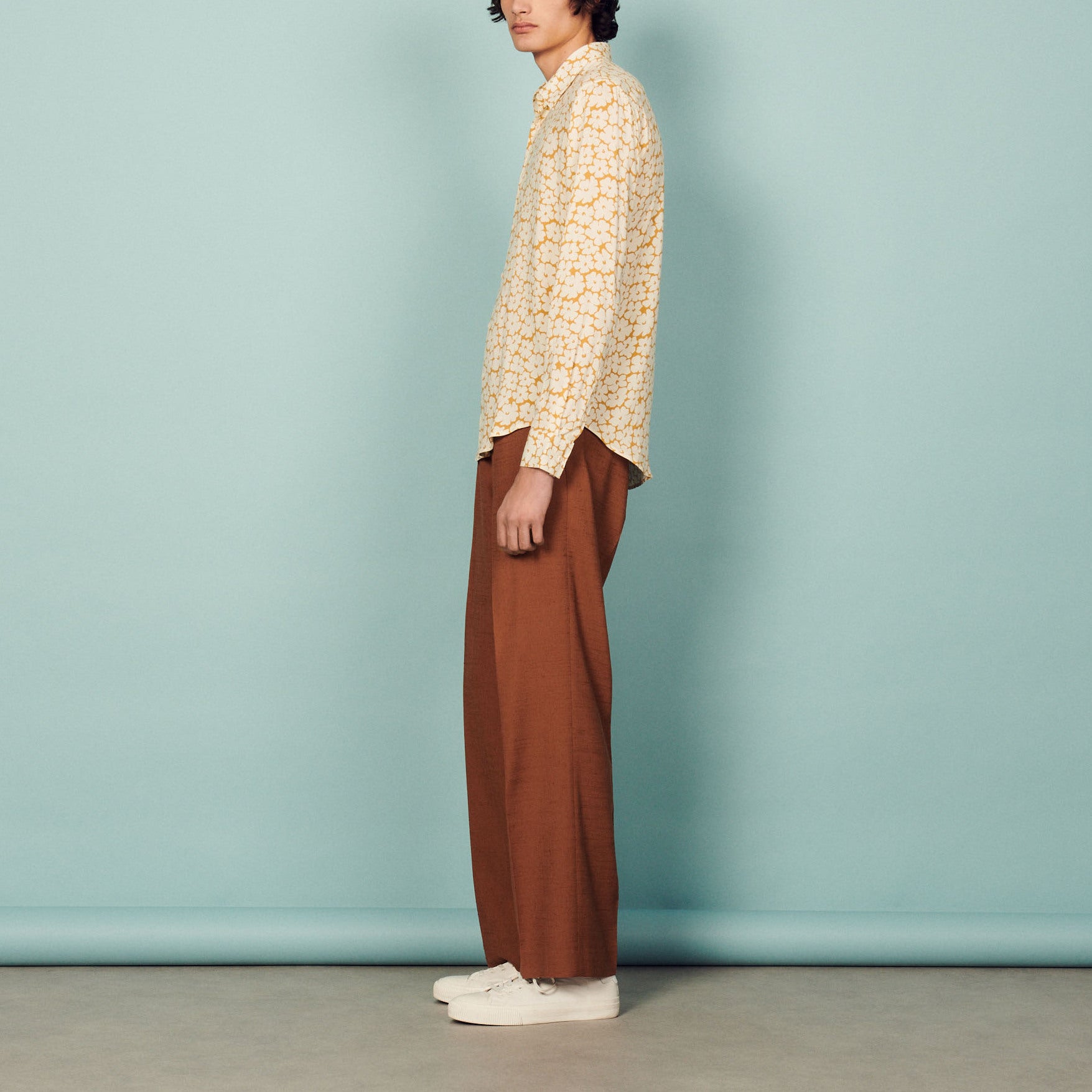 Chemise imprimée Sandro seconde main