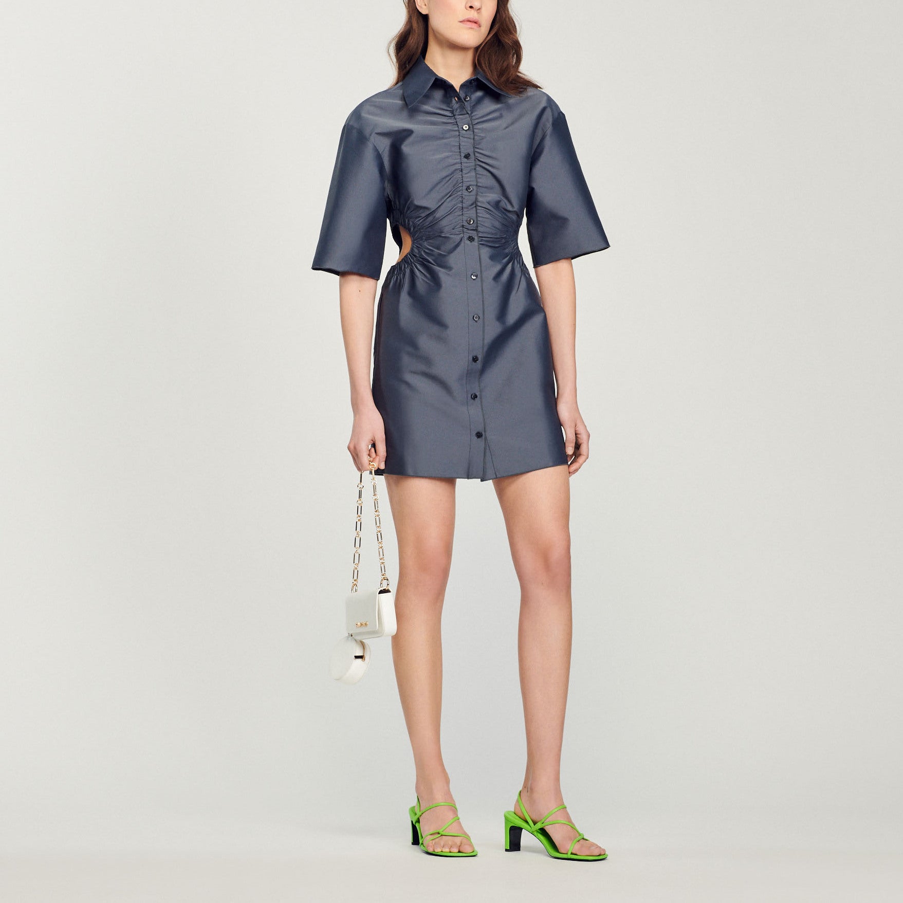 Robe Chemise courte Sandro seconde main