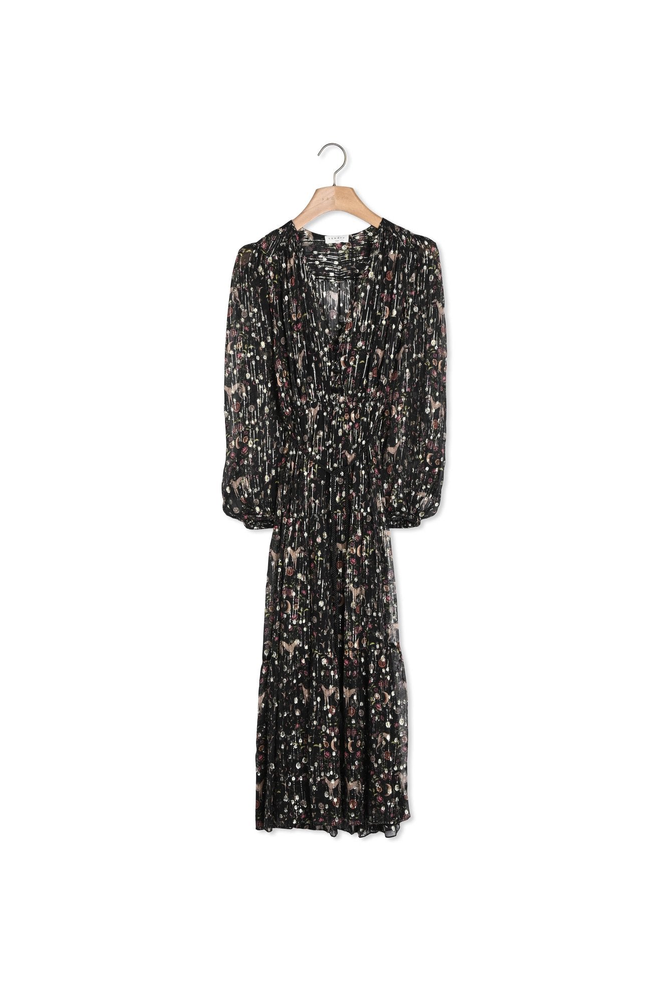 Robe Noir Sandro seconde main