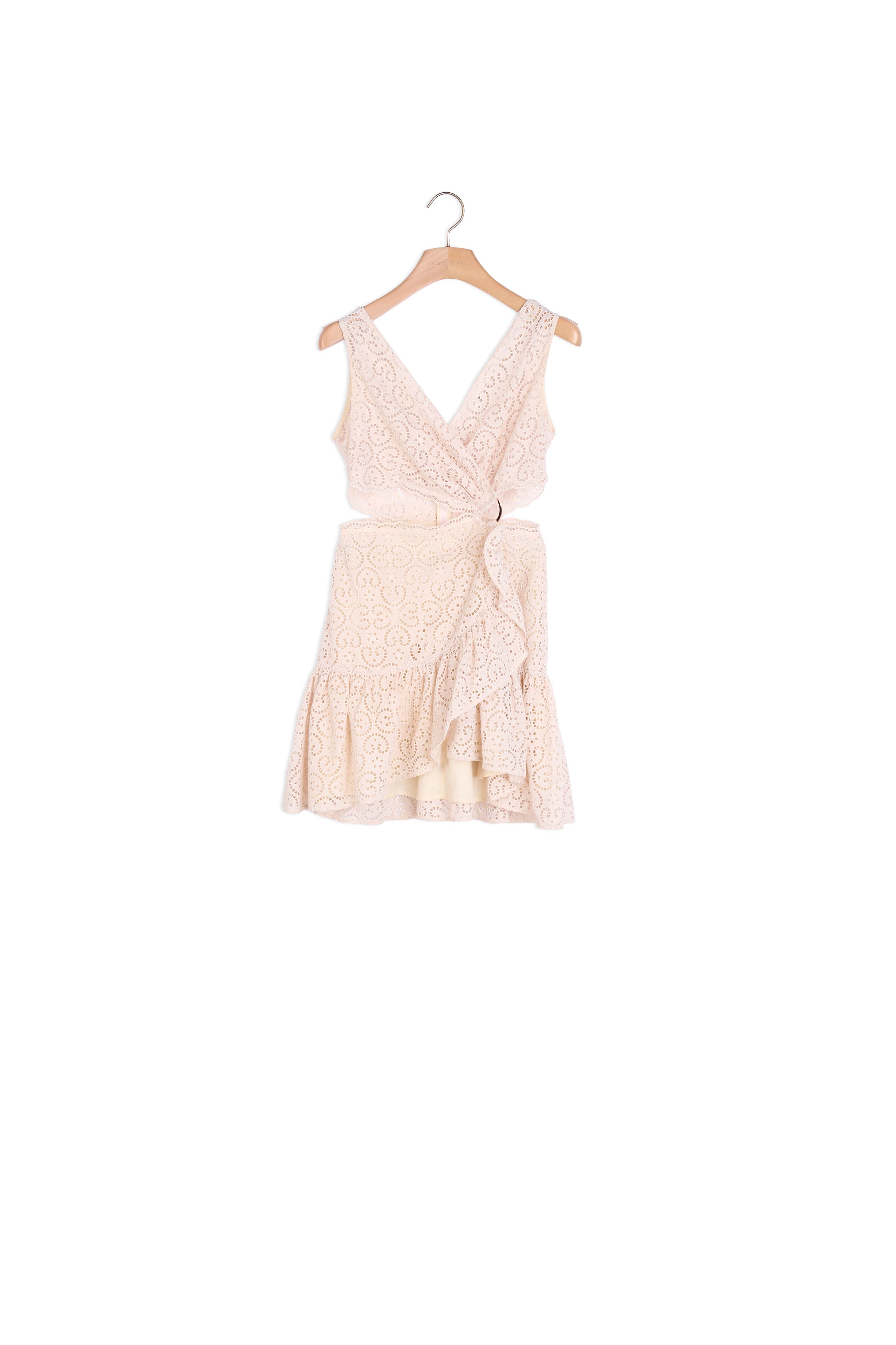 Robe à découpes en guipure Sandro seconde main