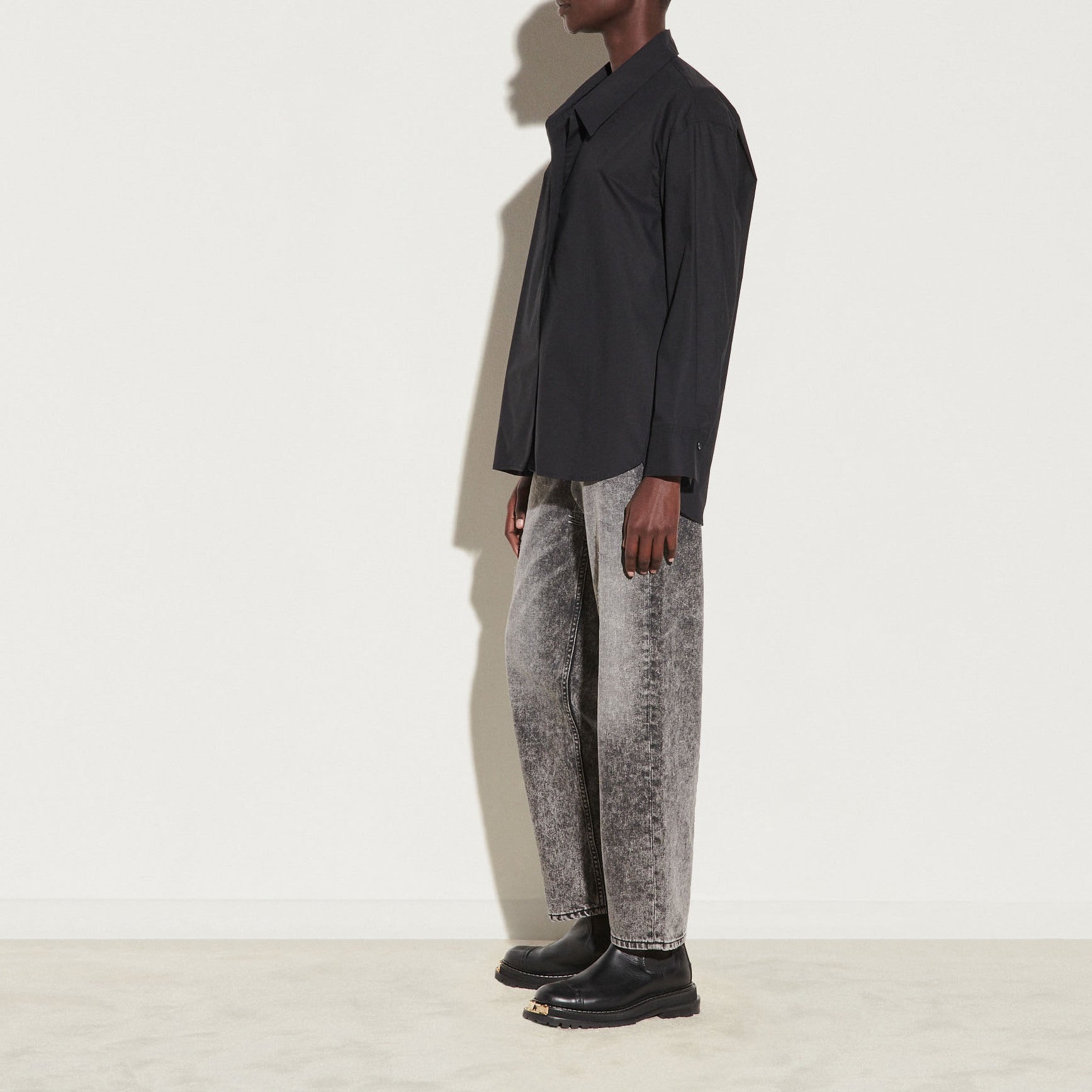 Chemise oversize à bouton fantaisie Sandro seconde main