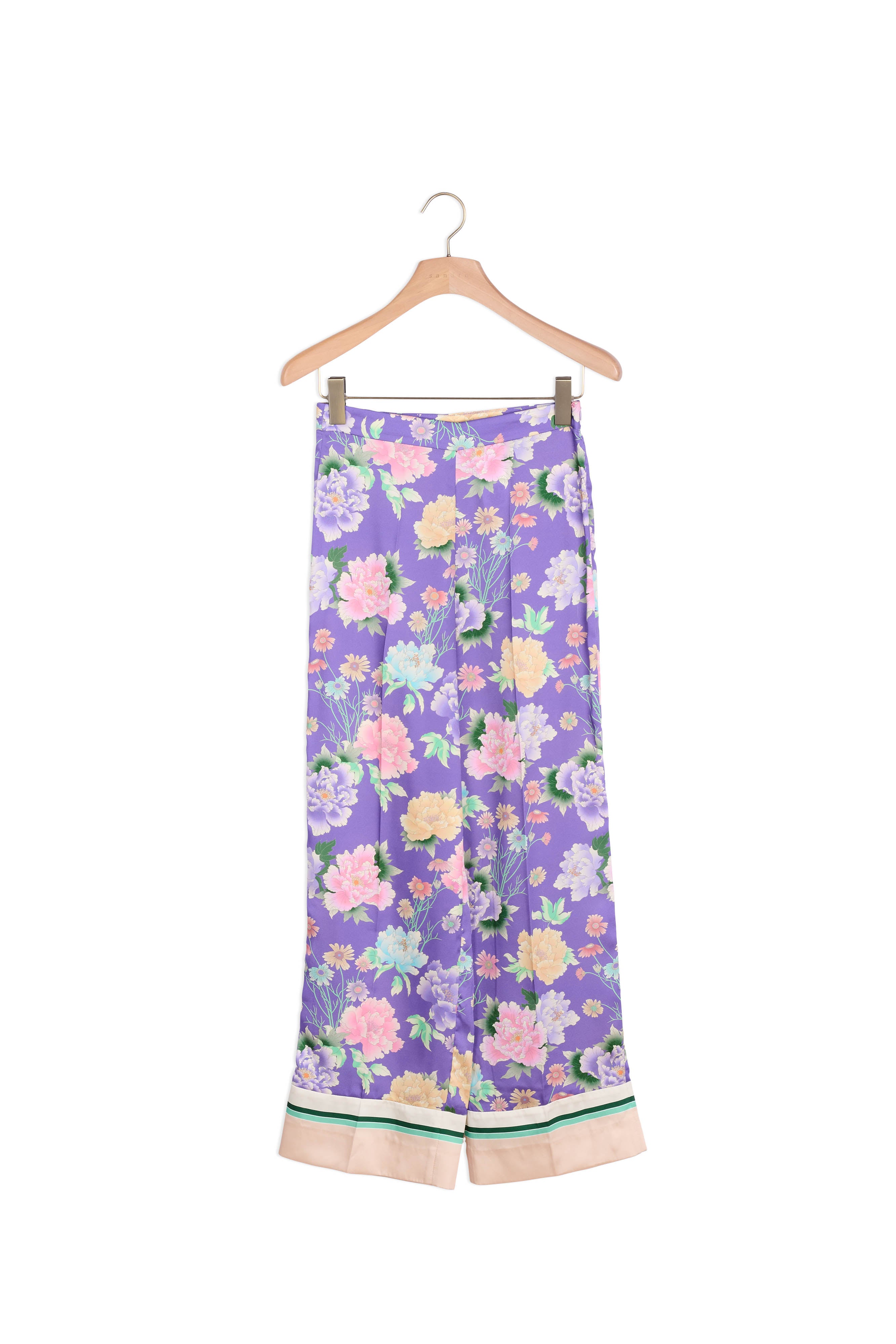  Pantalon large imprimé Sandro seconde main