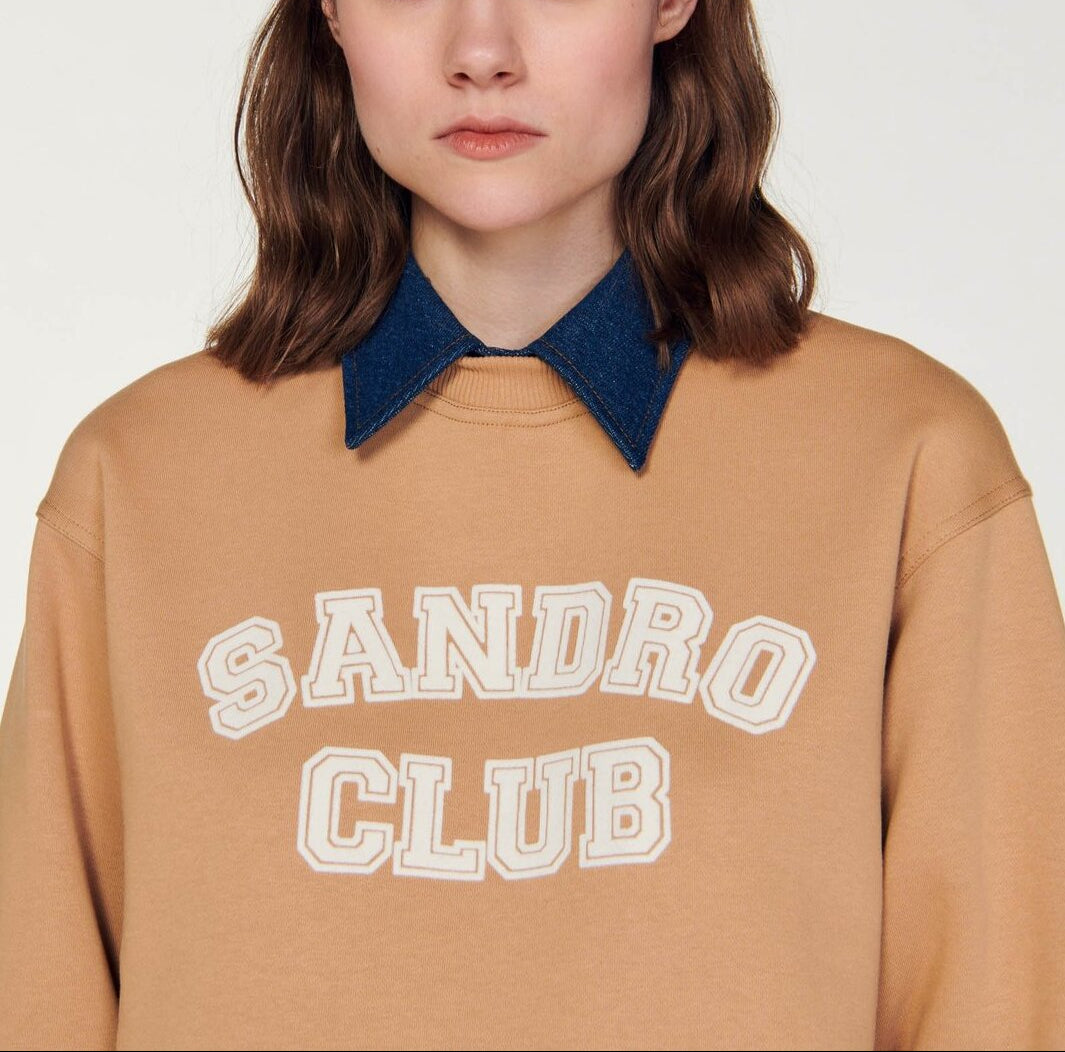 Sweatshirt Sandro Club Sandro seconde main