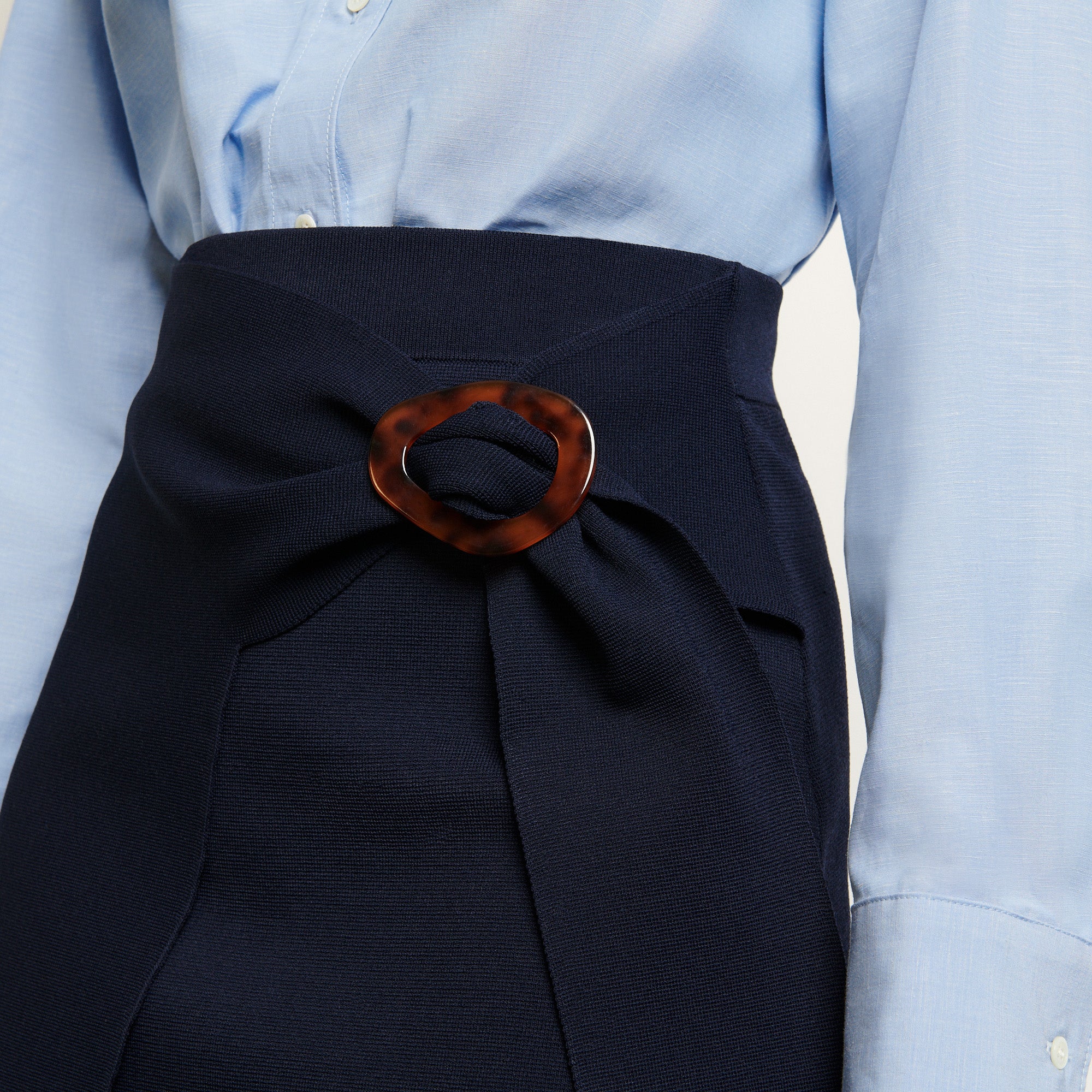 Jupe courte en Maille avec une boucle Sandro seconde main