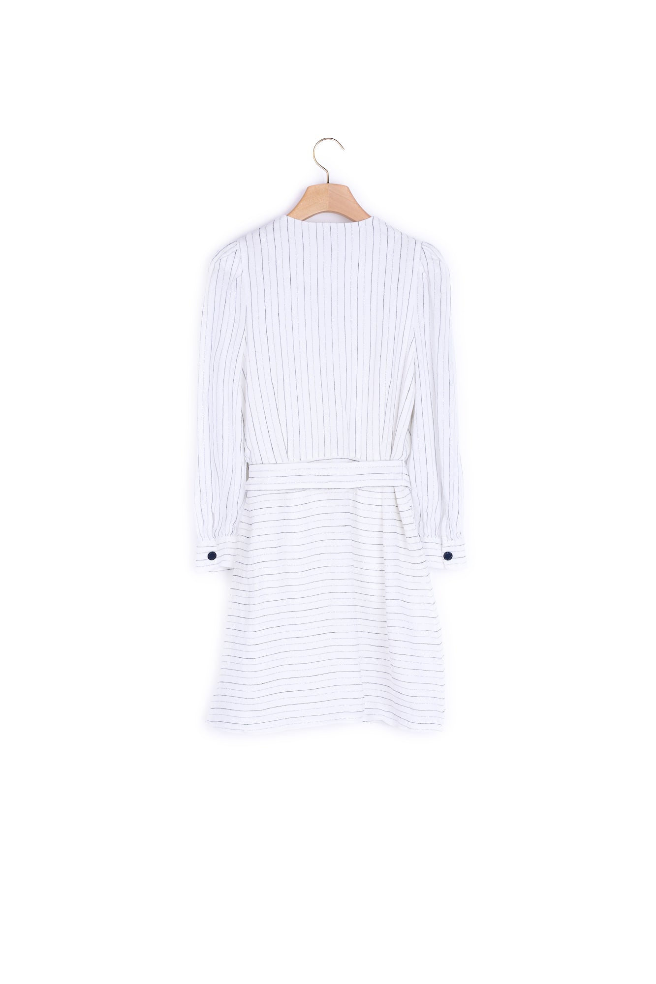 Robe courte à fines rayures Sandro seconde main