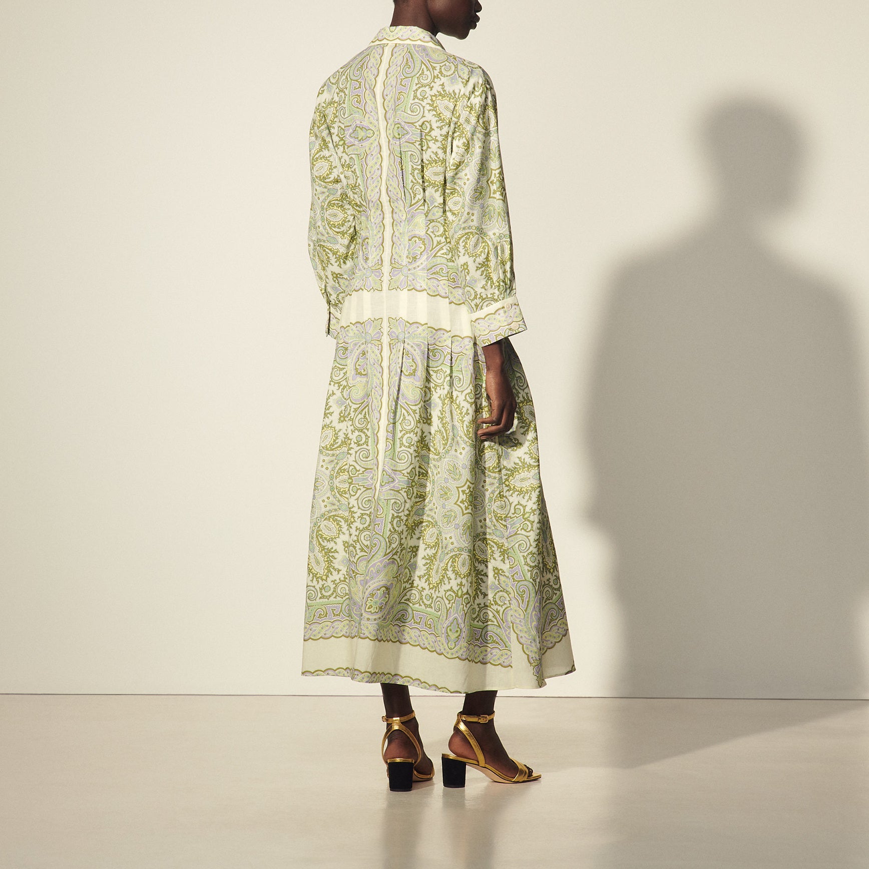 Robe Chemise imprimée Sandro seconde main