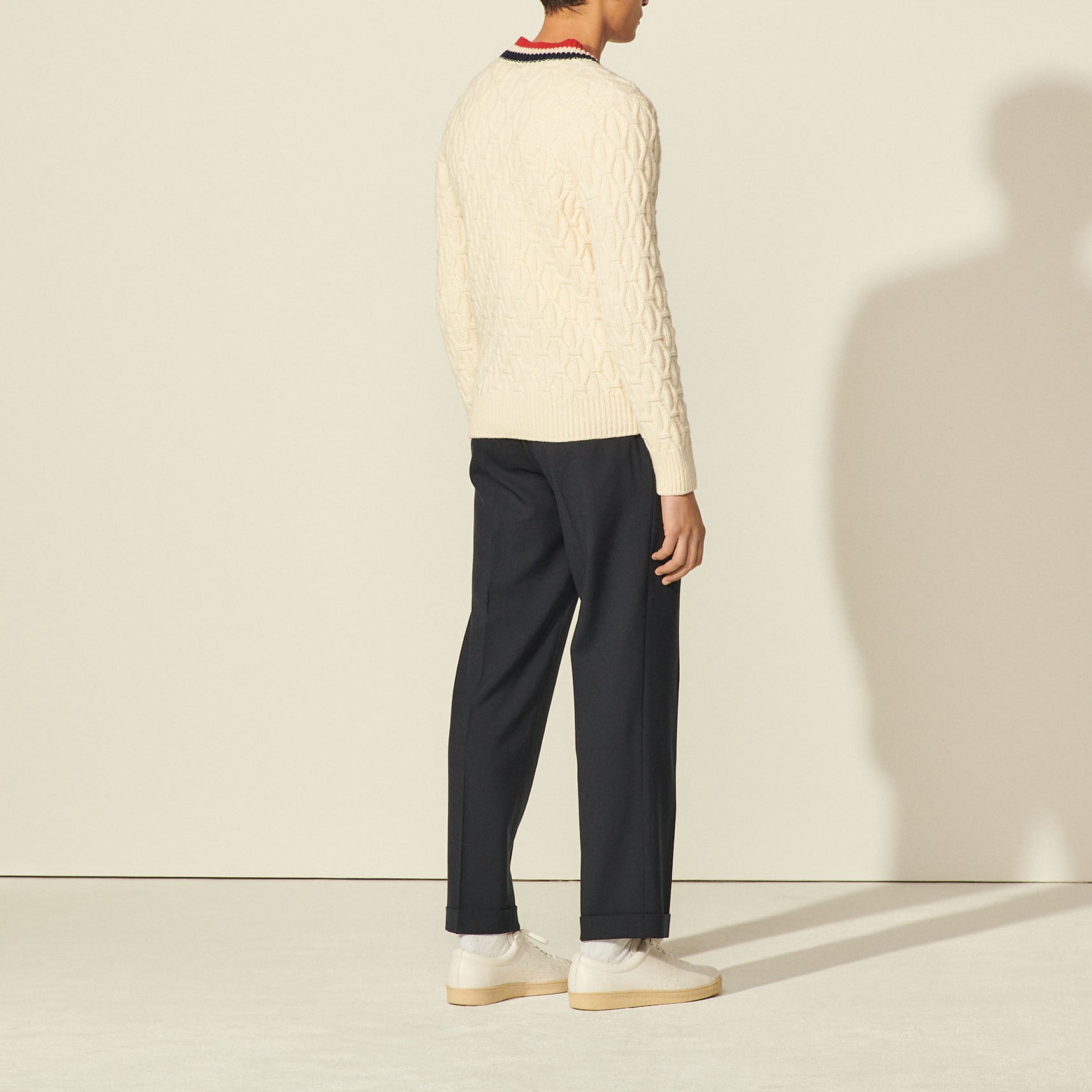 Cardigan en laine Sandro seconde main