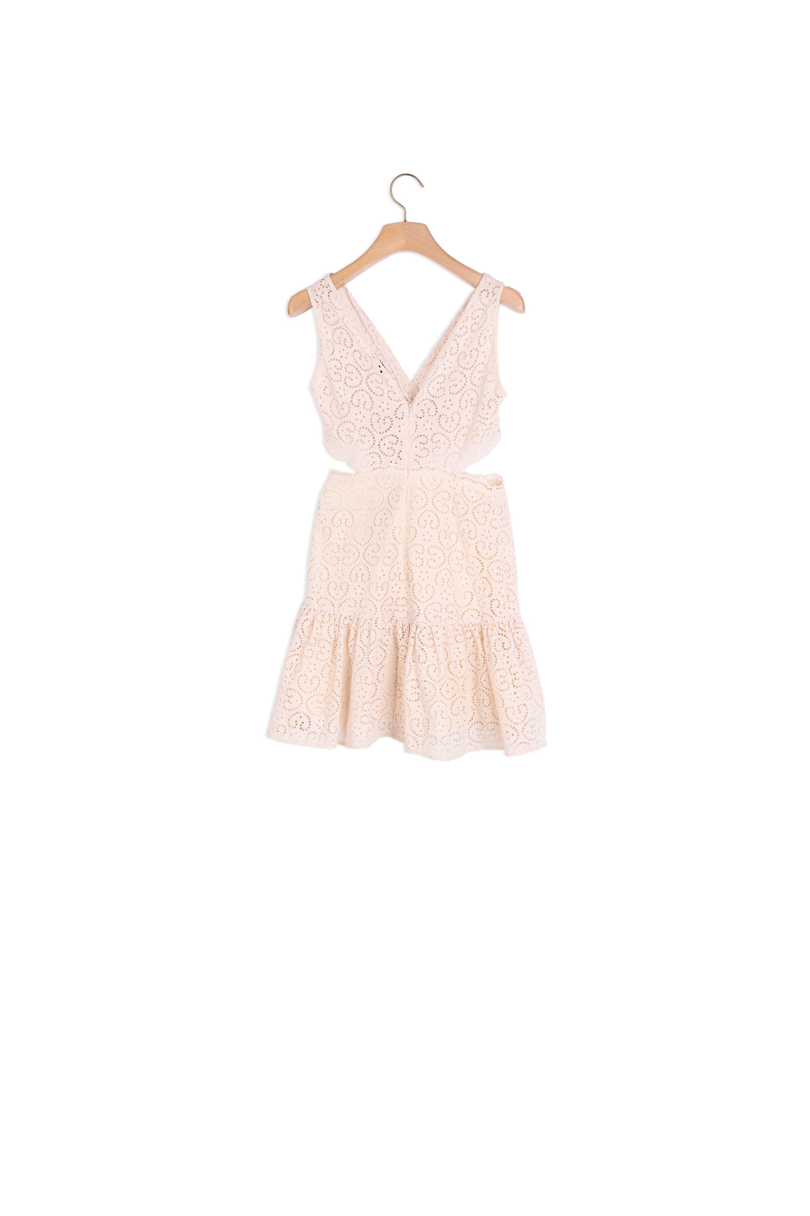 Robe à découpes en guipure Sandro seconde main