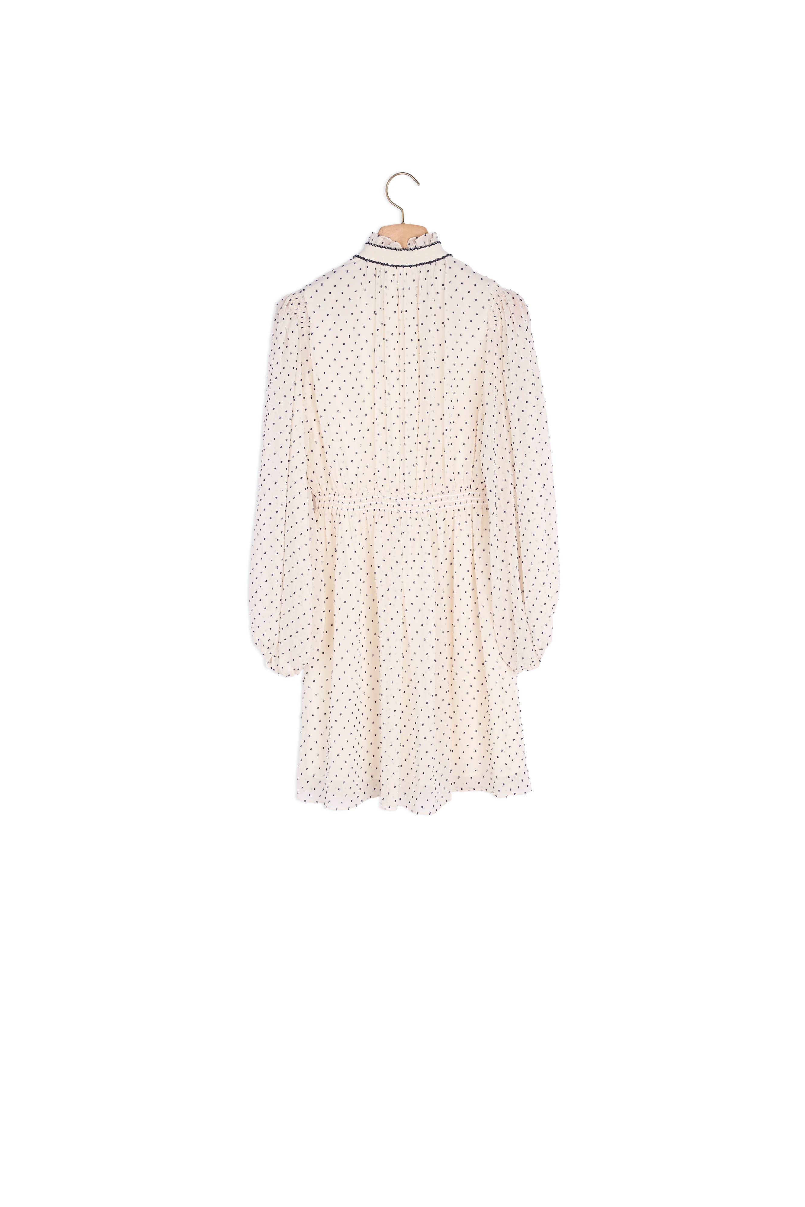 Robe Blanc / Bleu Sandro seconde main