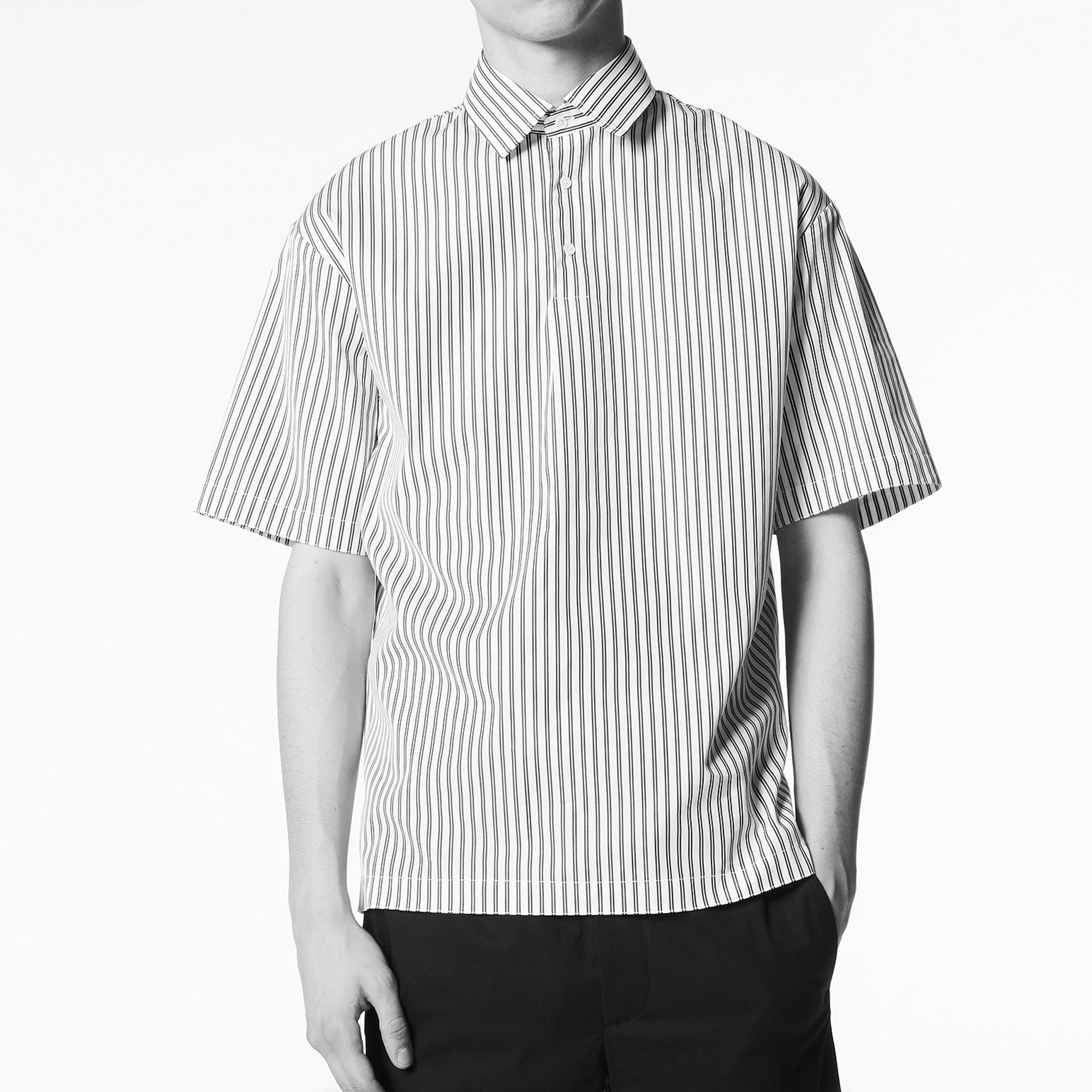 Chemise manches courtes rayée Sandro seconde main