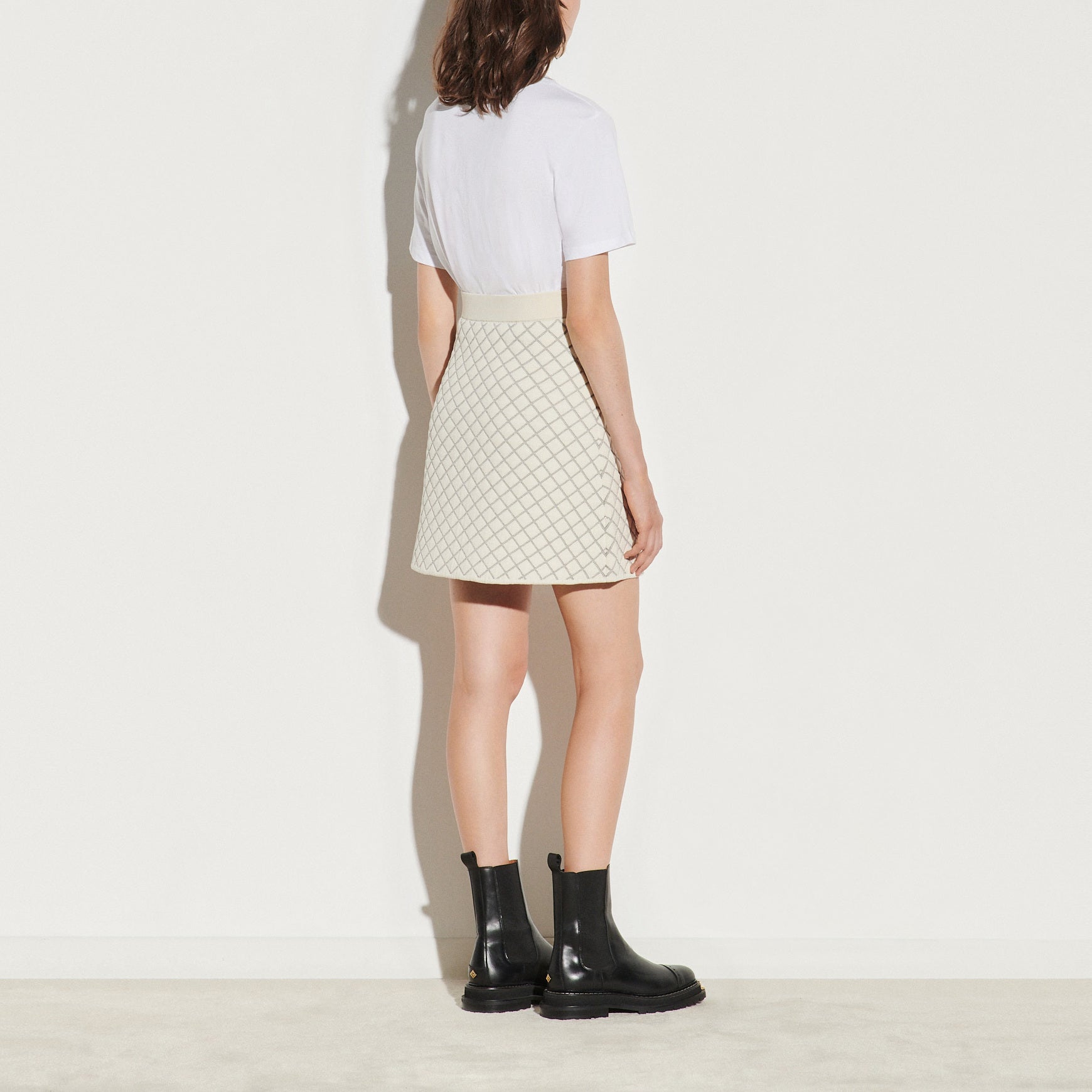  Jupe trapèze en Maille Sandro seconde main