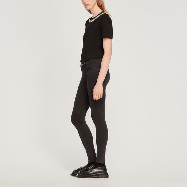 Jean slim taille normale Sandro seconde main